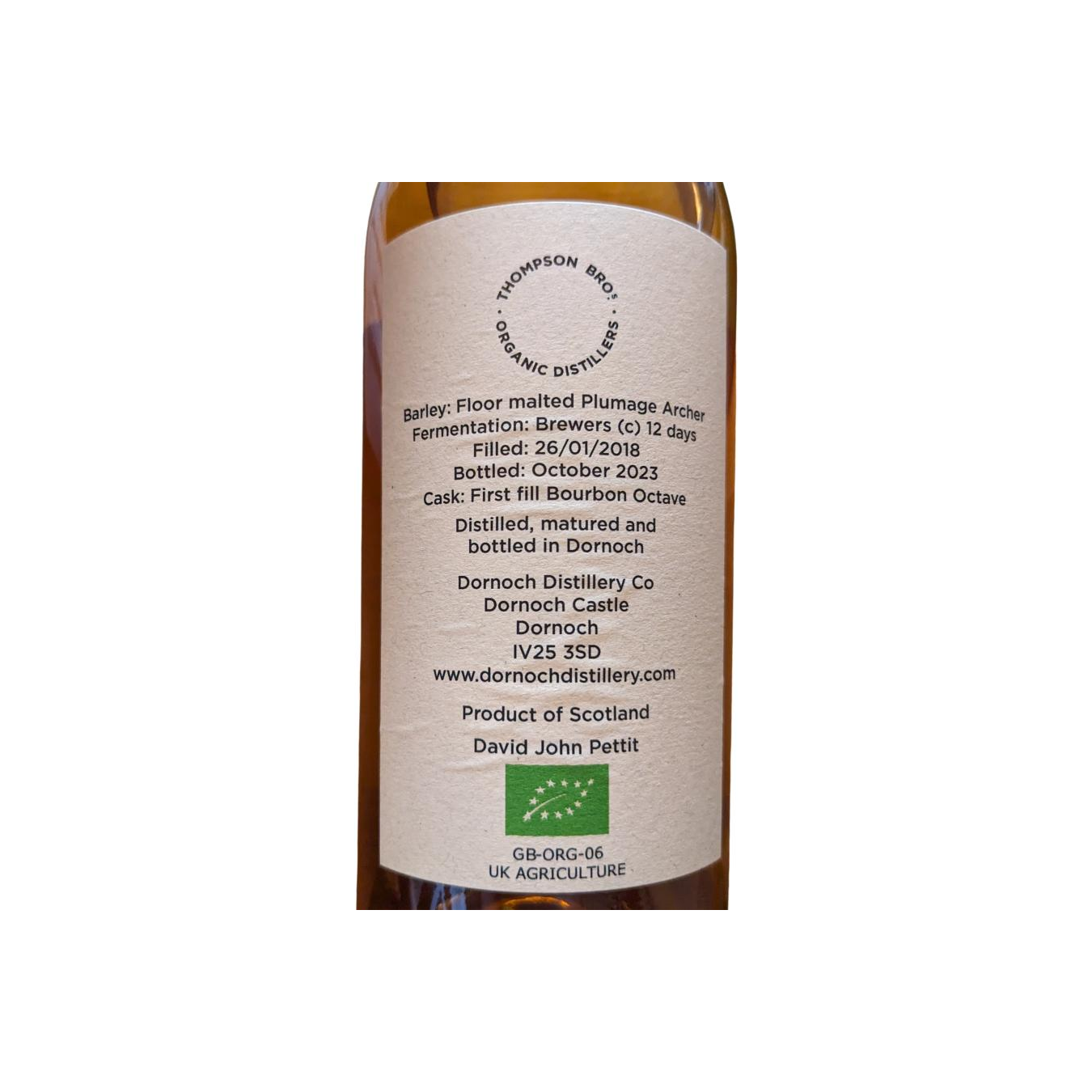 Dornoch 2018 5 Years Single Malt Whisky