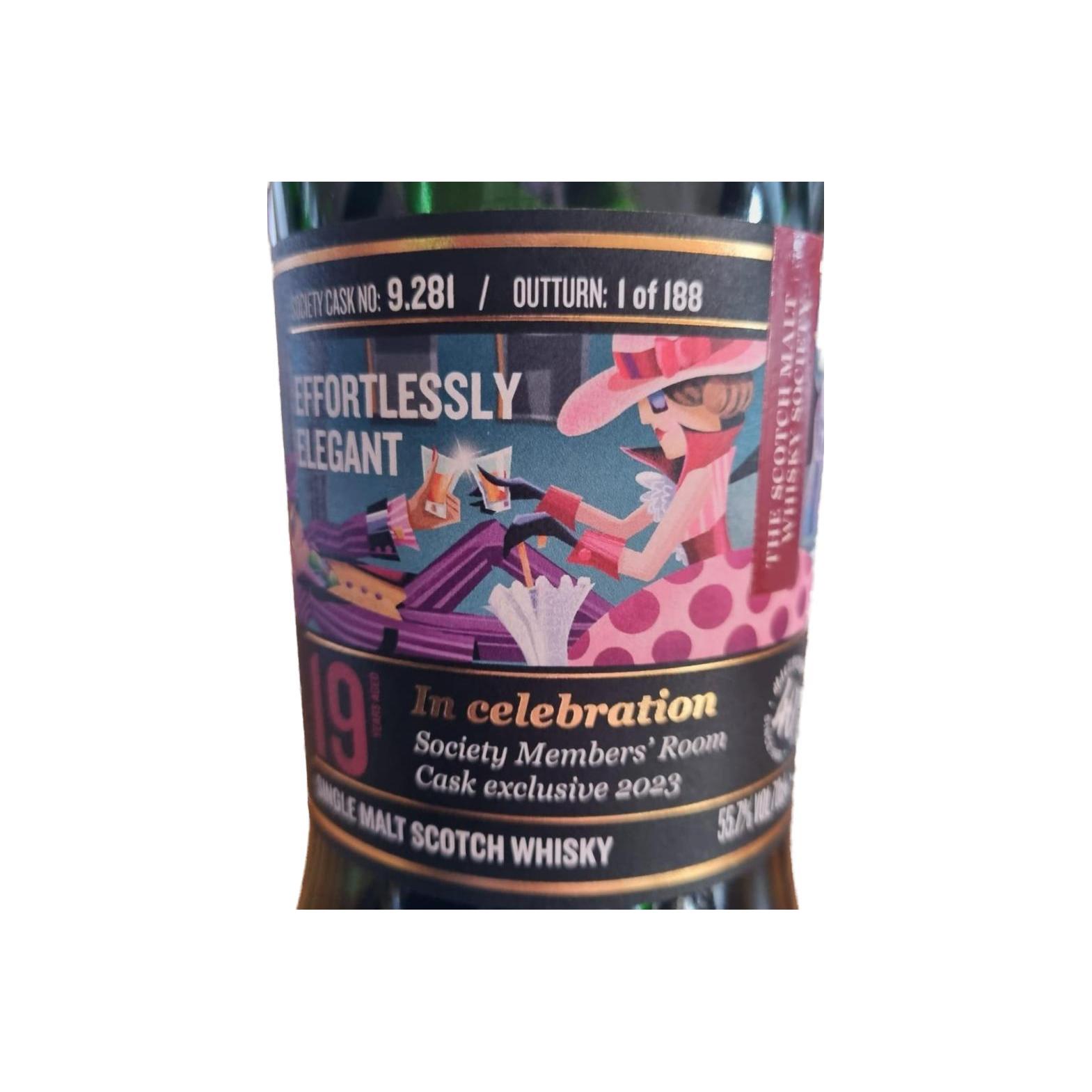 The Scotch Malt Whisky Society 2004 19 Years Single Malt Whisky