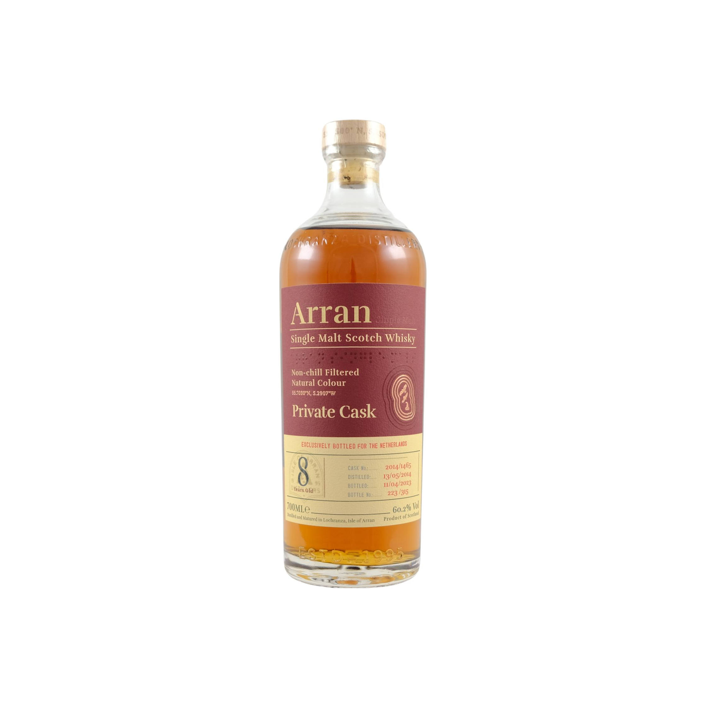 Arran 2014 8 Years Single Malt Whisky