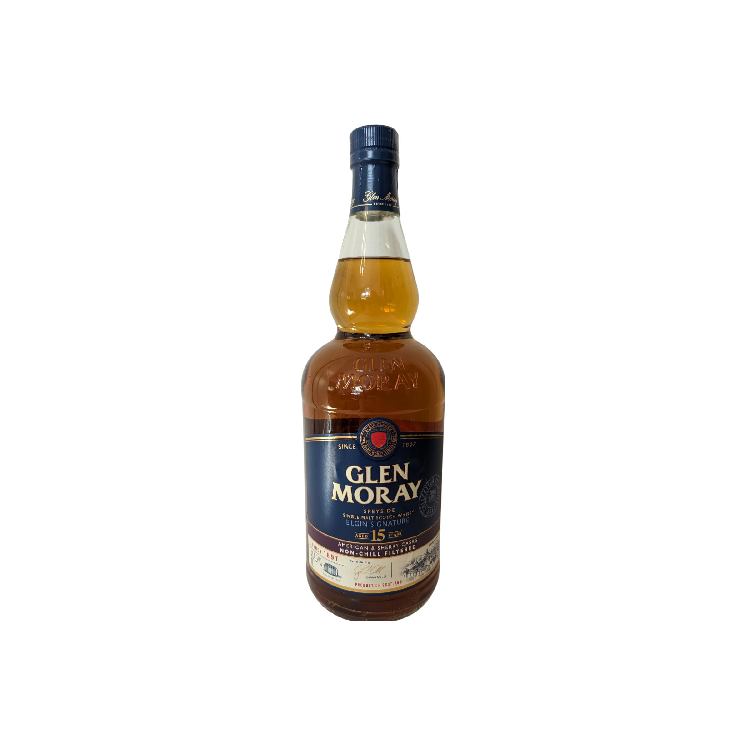 Glen Moray 15 Years Single Malt Whisky