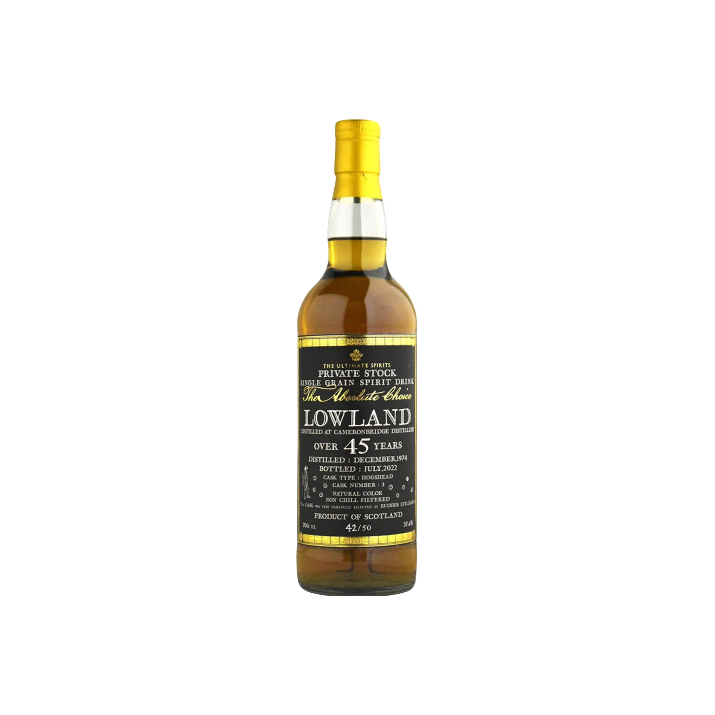 Cameronbridge 1974 45 Years Single Grain Whisky