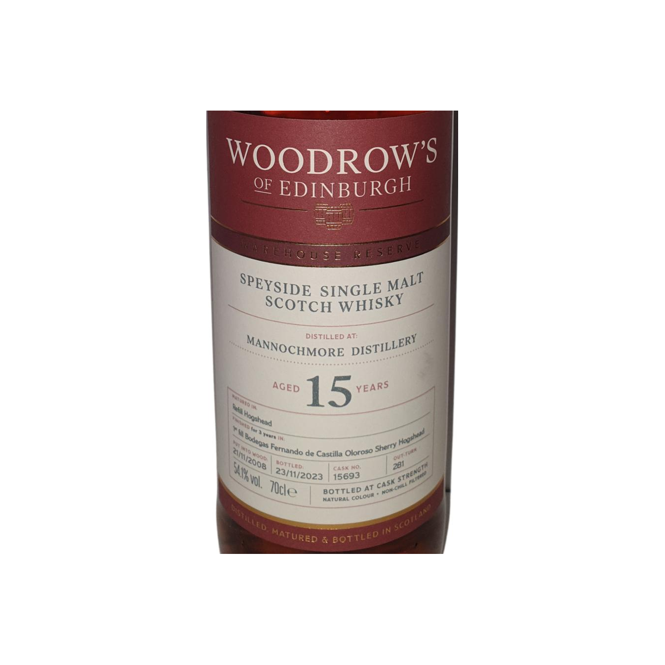 Mannochmore 2008 15 Years Single Malt Whisky 2