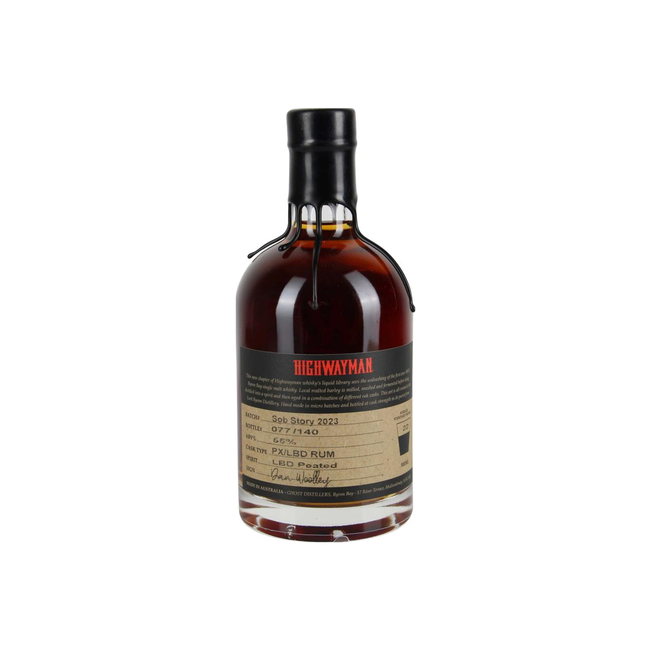 Highwayman Single Malt Whisky 2