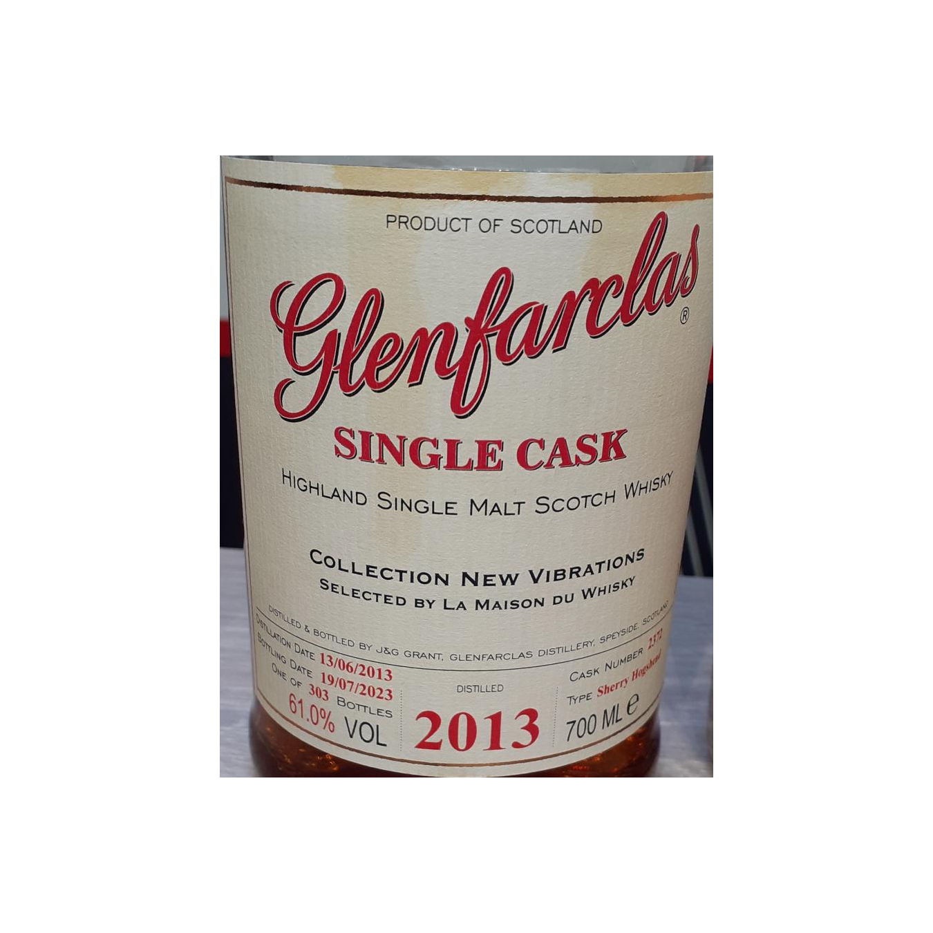Glenfarclas Single Cask 2013 10 Years Single Malt Whisky 2