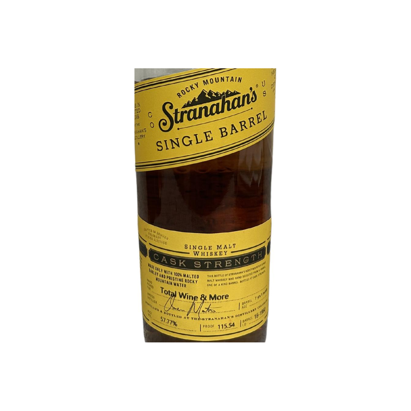 Stranahan's 07-year-old