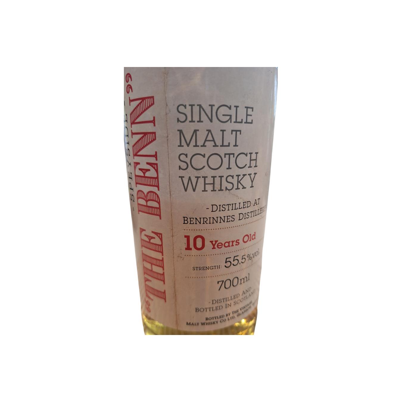 Benrinnes 10 Years Single Malt Whisky