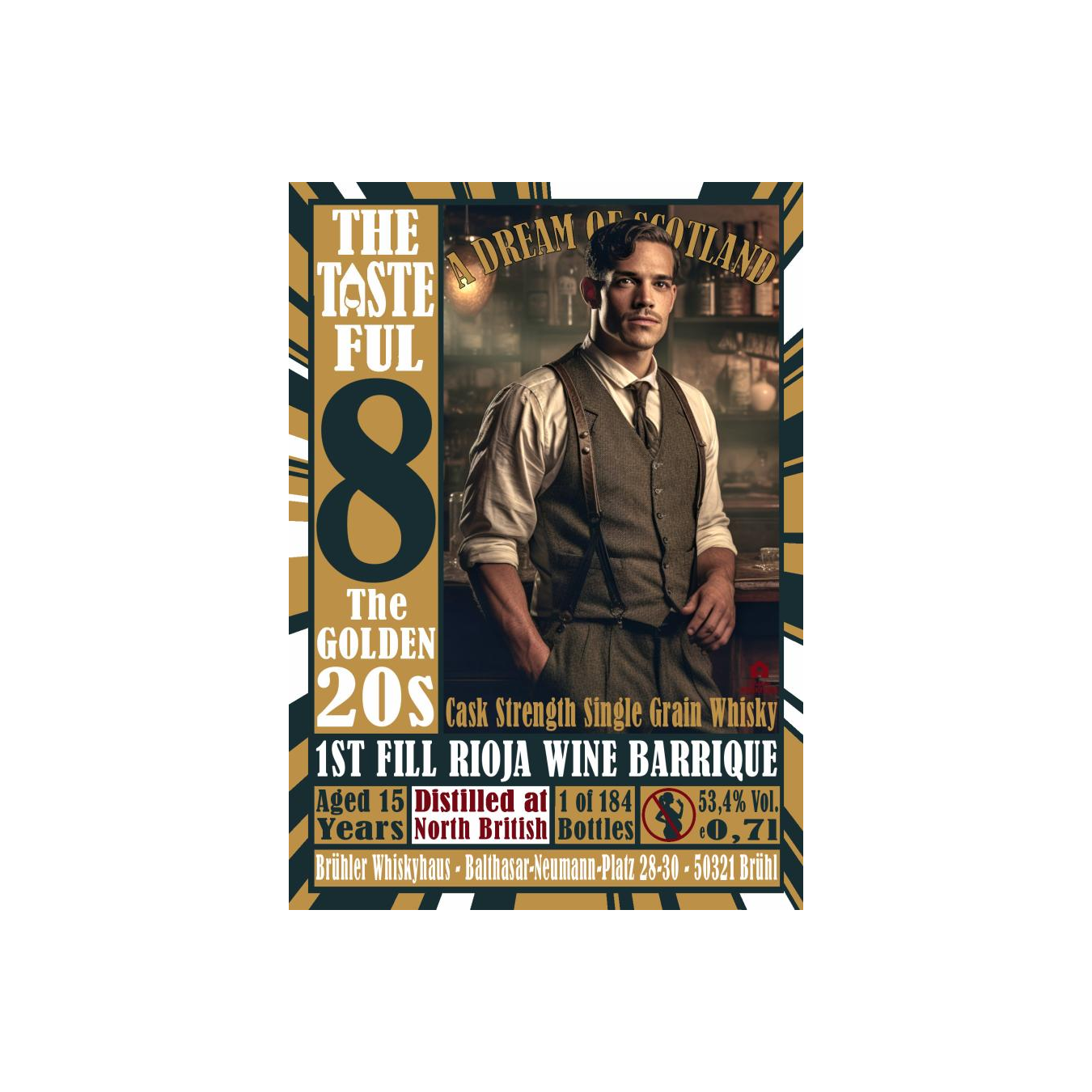 North British 15 Years Single Grain Whisky 2