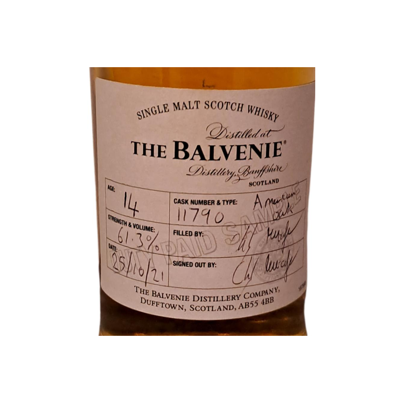 Balvenie 14-year-old