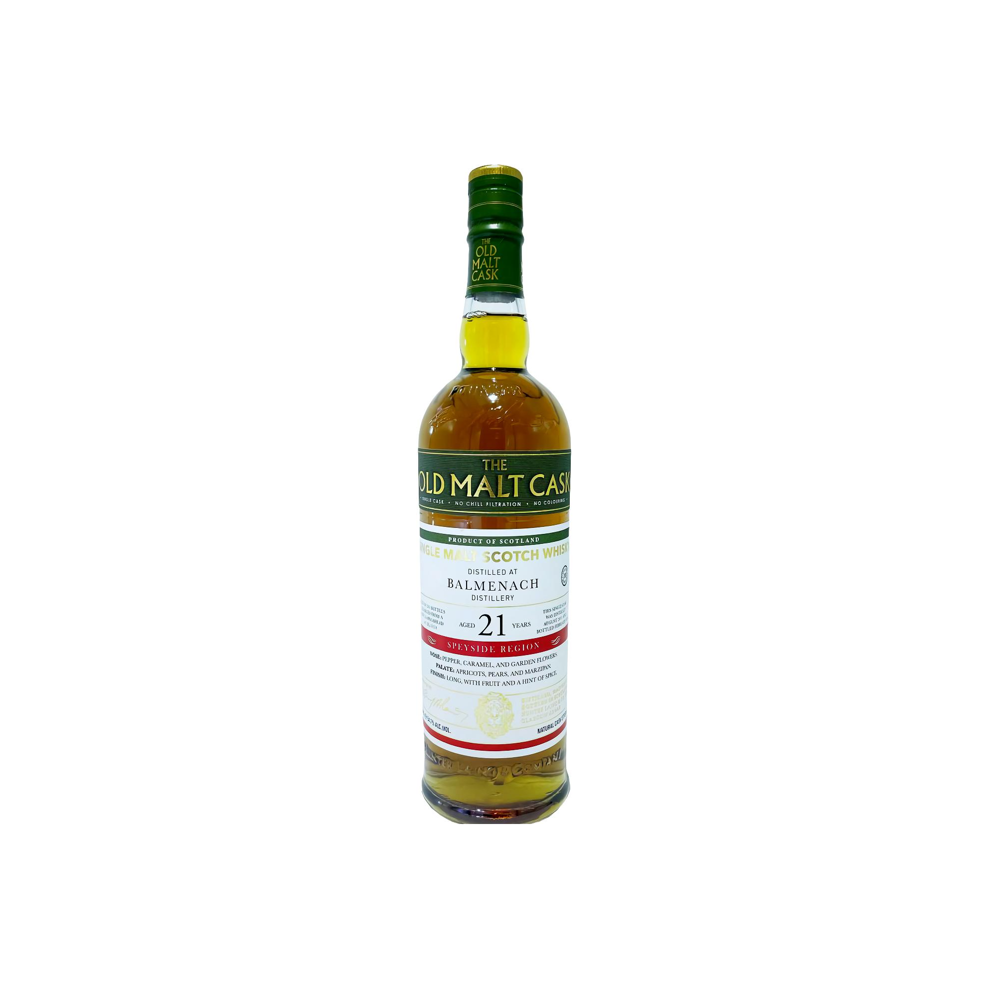 Balmenach 2001 21 Years Single Malt Whisky