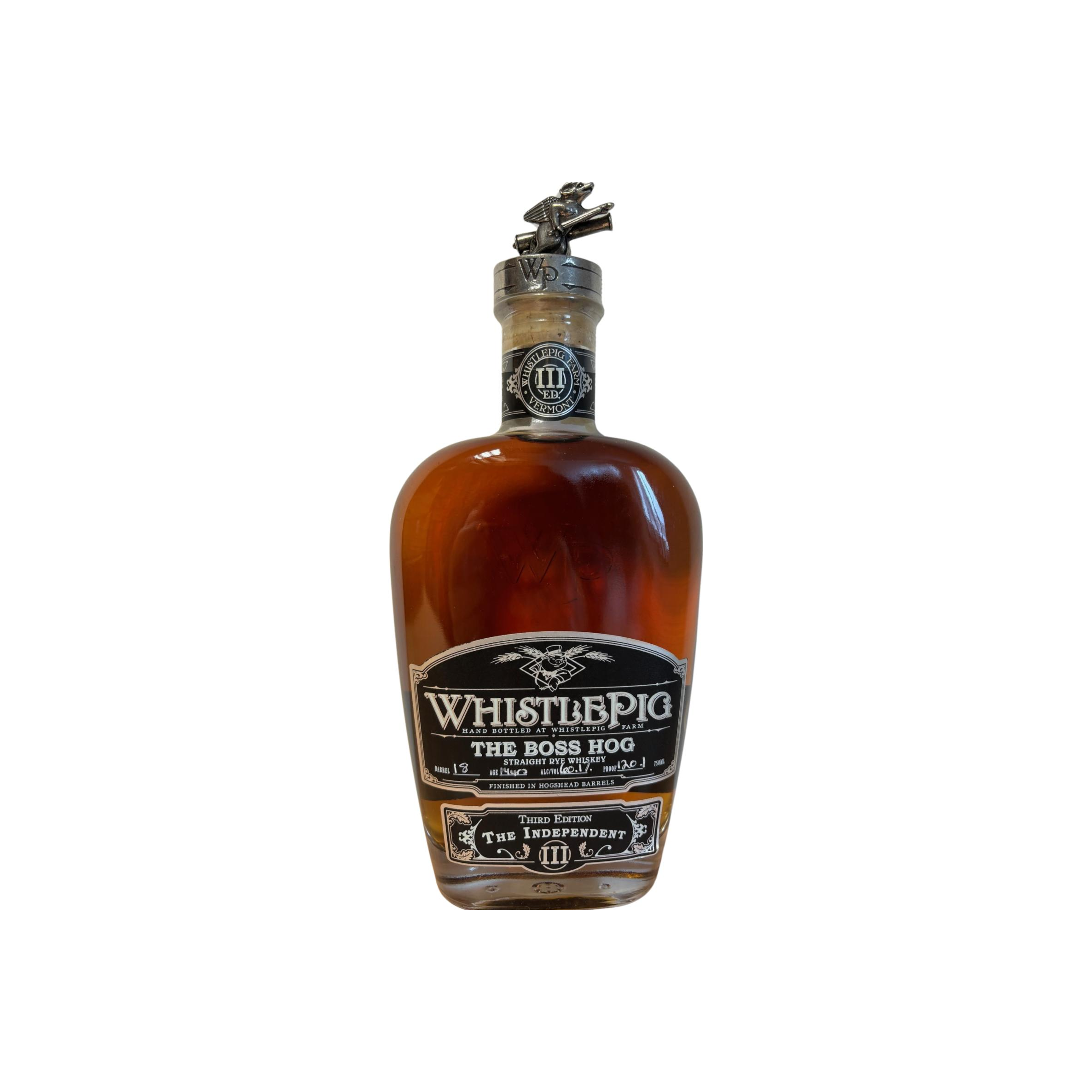 WhistlePig 14 Years Rye Whisky