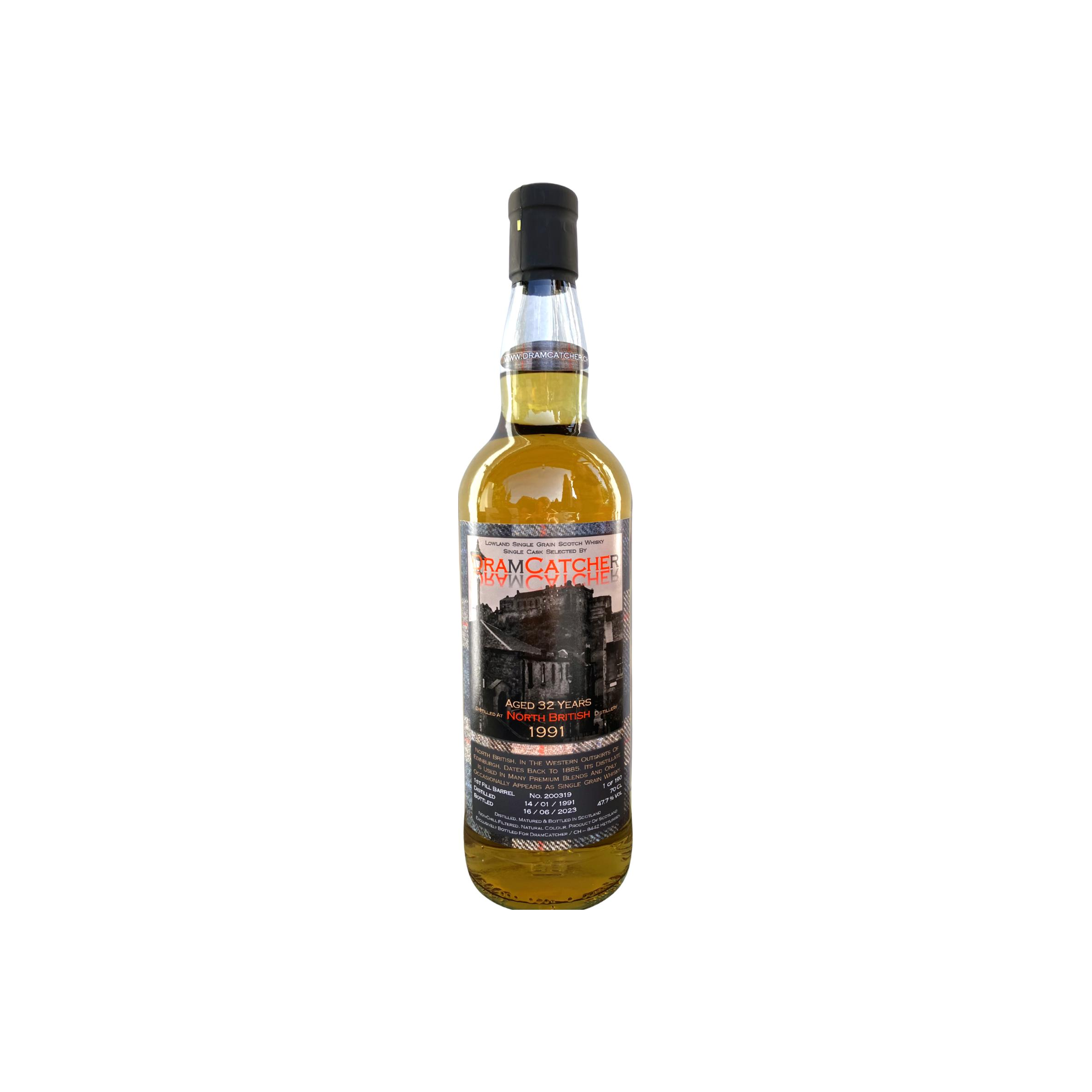 North British 1991 32 Years Single Grain Whisky
