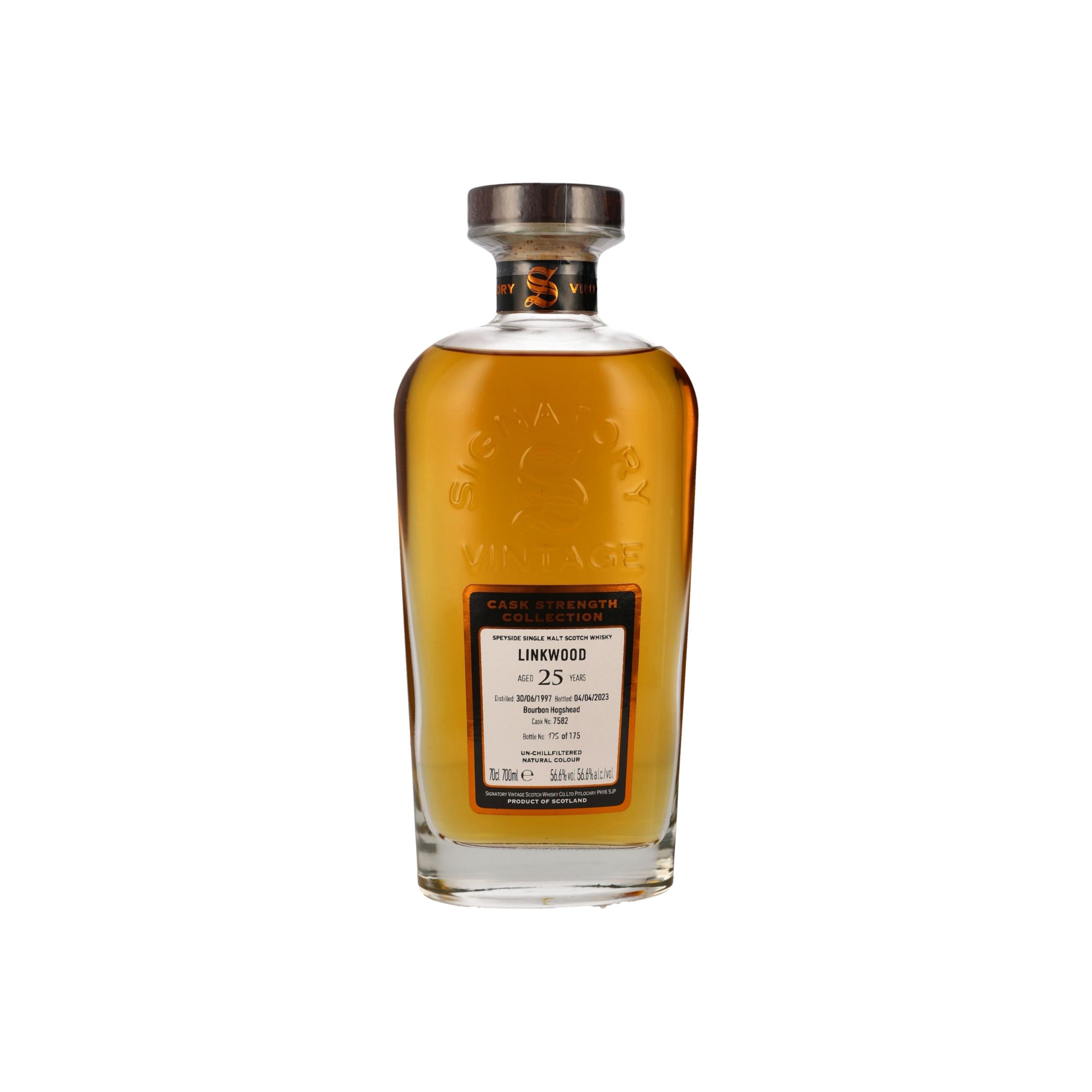 Linkwood Cask Strength Collection 1997 25 Years Single Malt Whisky