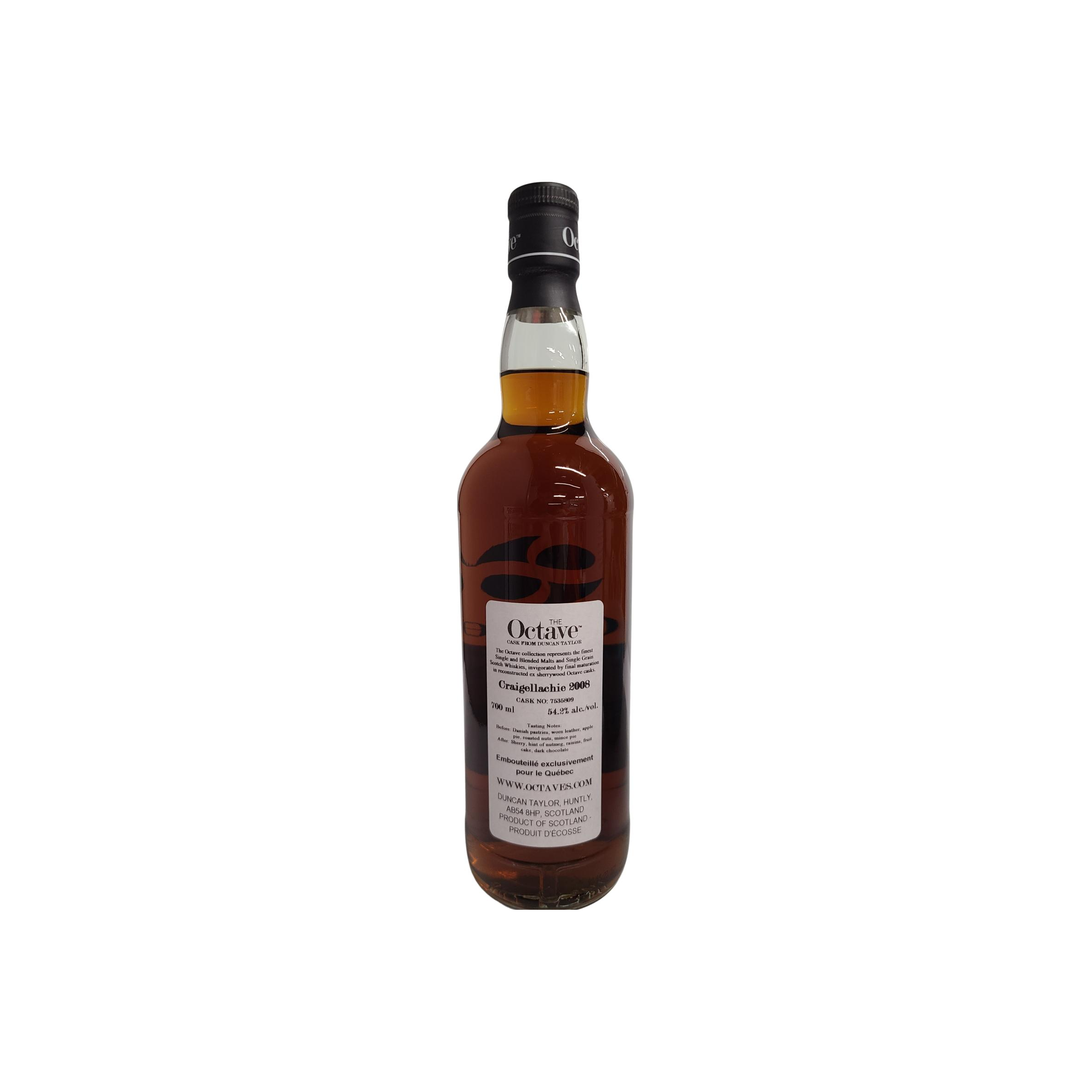 Craigellachie The Octave 2008 14 Years Single Malt Whisky 2