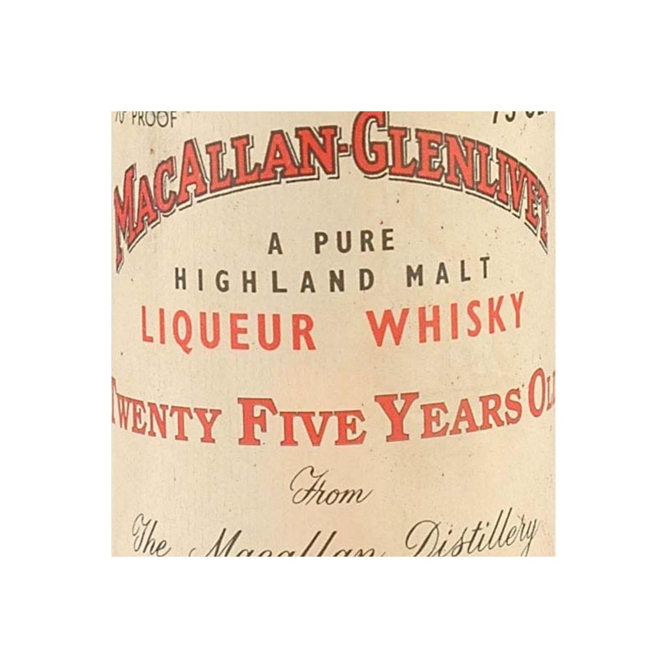Gordon & MacPhail 25 Years Single Malt Whisky