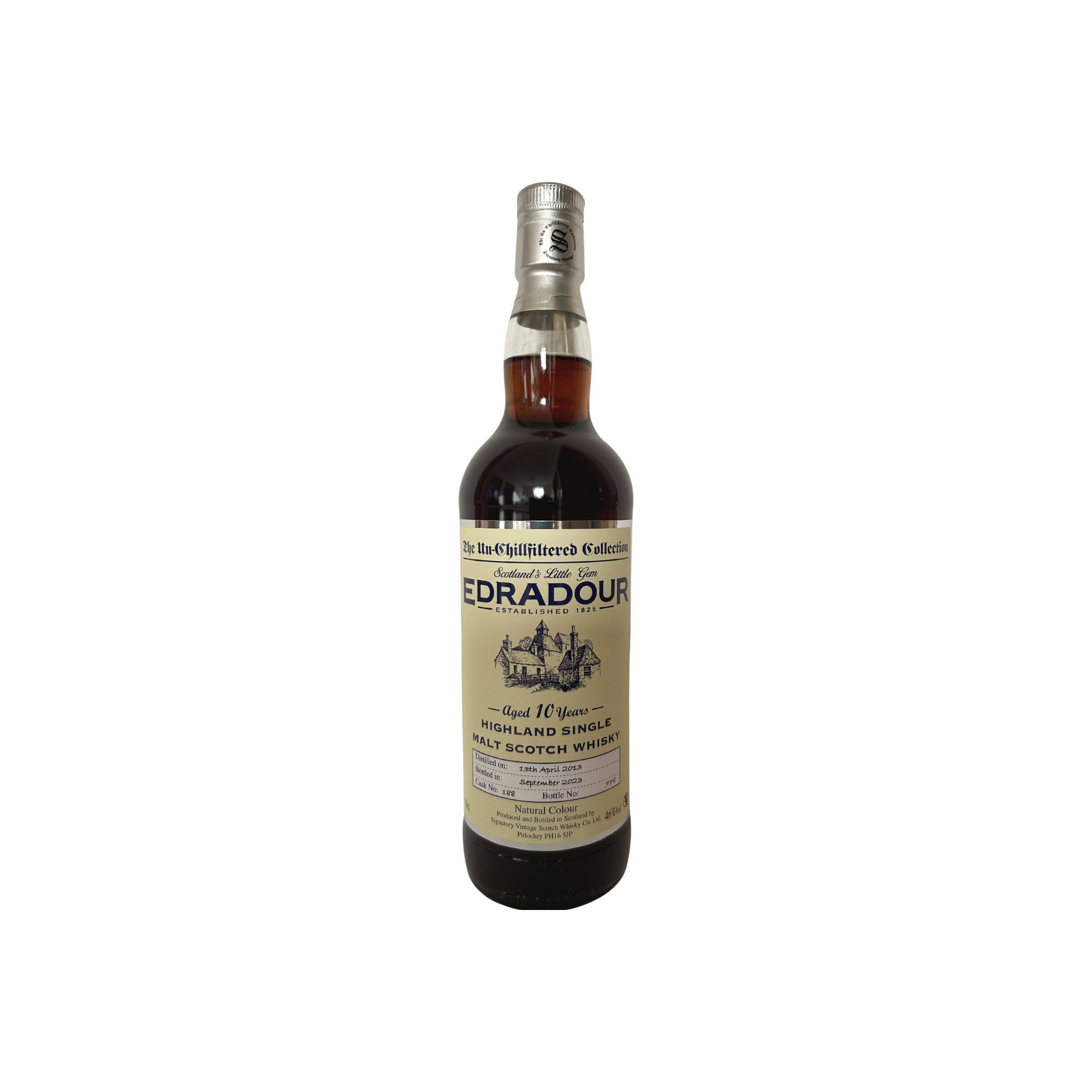 Edradour The Un-Chillfiltered Collection 2013 10 Years Single Malt Whisky