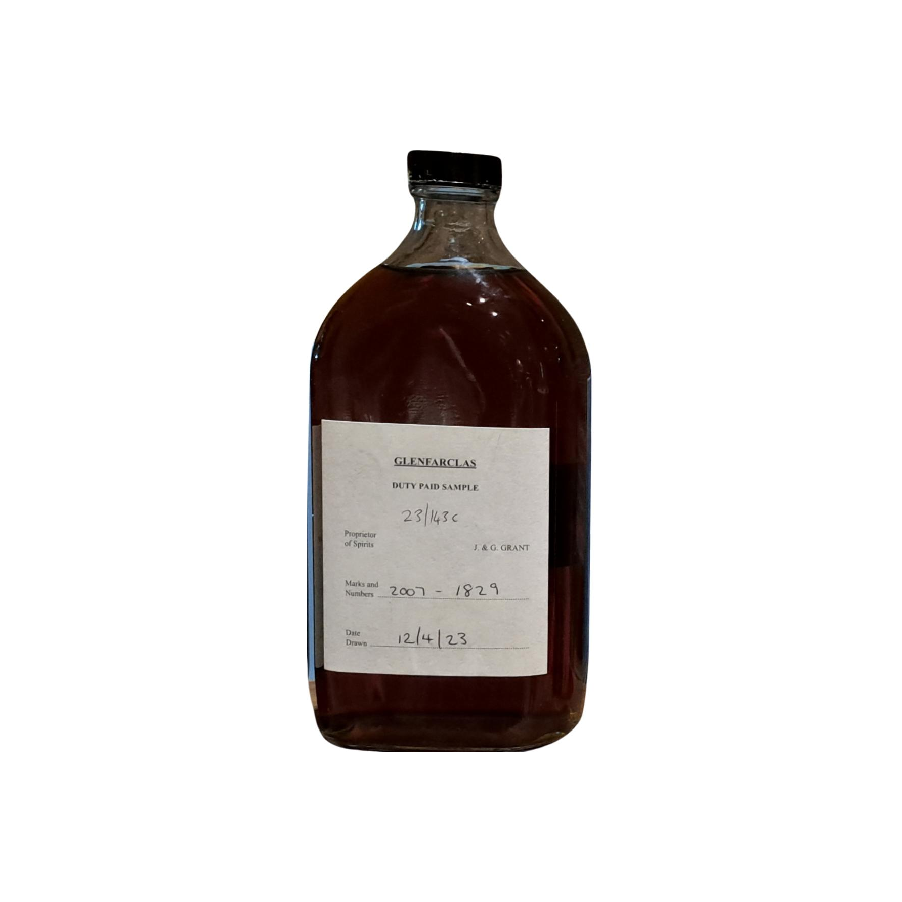 Glenfarclas 2007 Single Malt Whisky