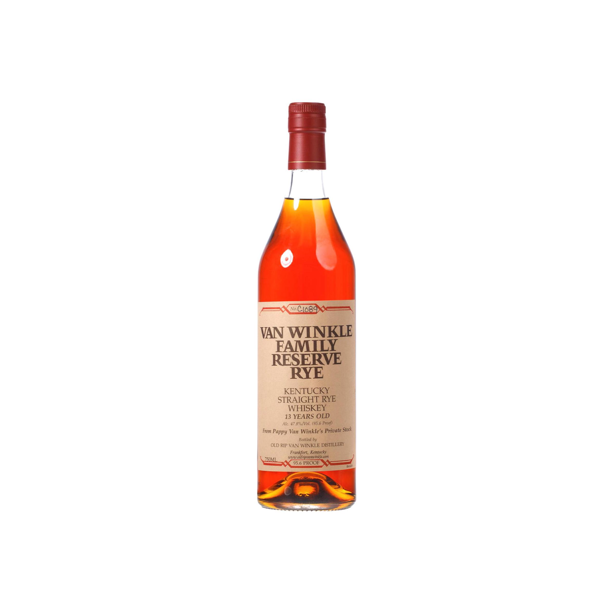 Pappy Van Winkle's 13 Years Rye Whisky