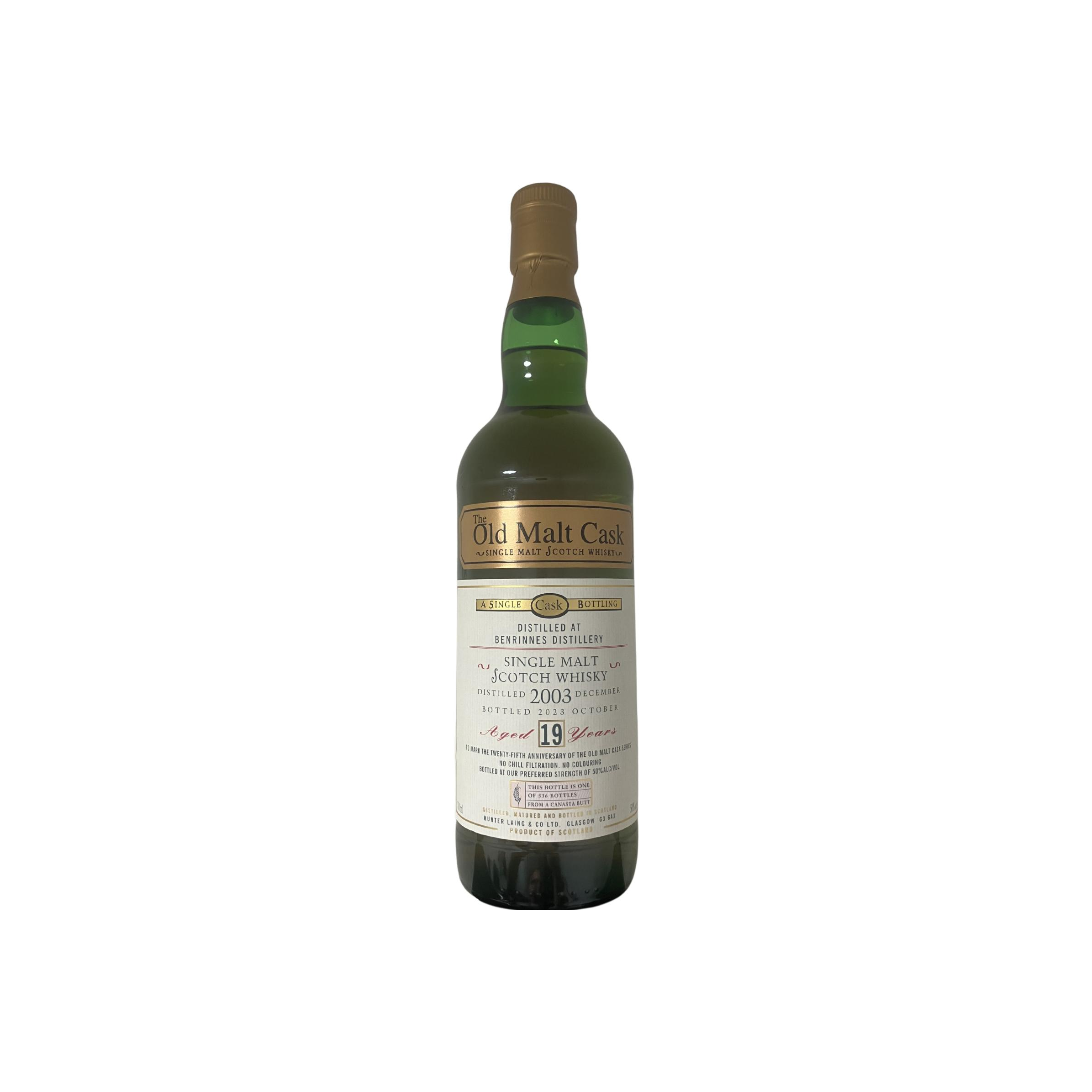 Benrinnes 2003 19 Years Single Malt Whisky