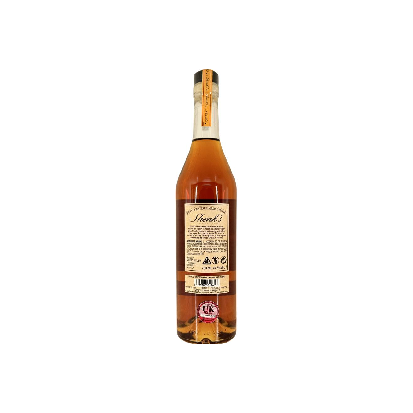 Shenk's Homestead Kentucky Sour Mash Whiskey 2
