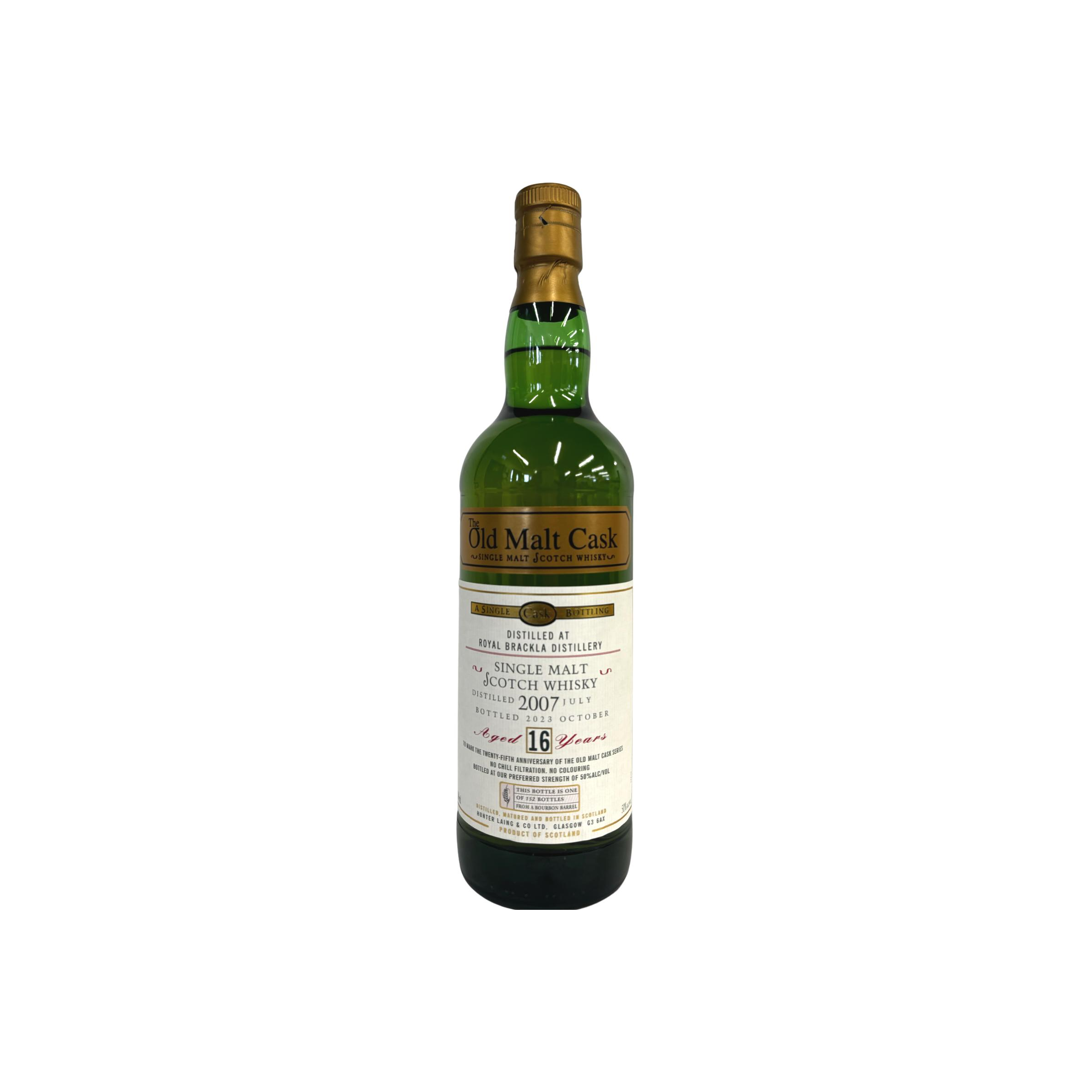 Royal Brackla 2007 16 Years Single Malt Whisky