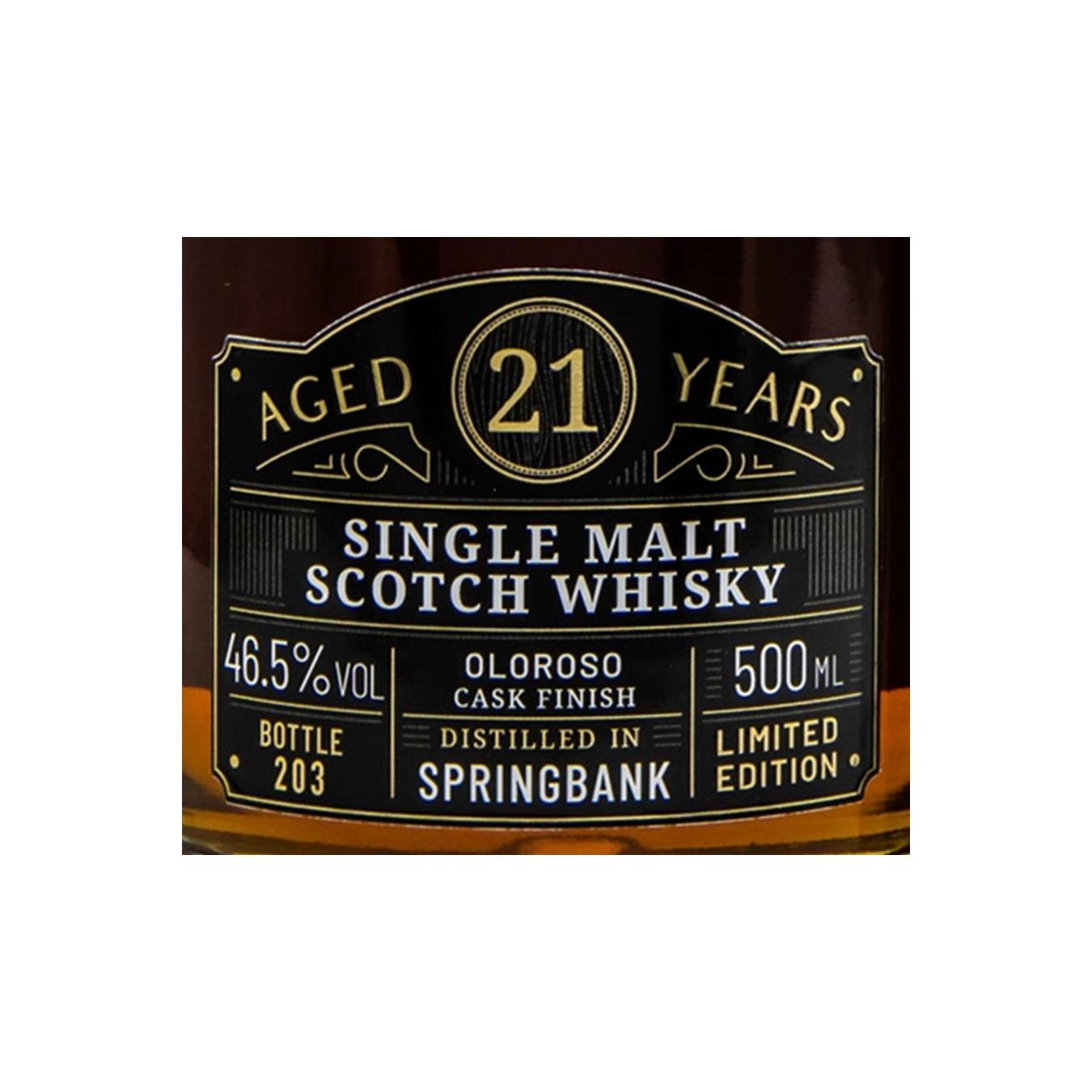 Springbank 21-year-old AtB 3
