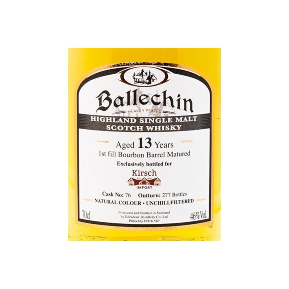 Ballechin 13 Years Single Malt Whisky