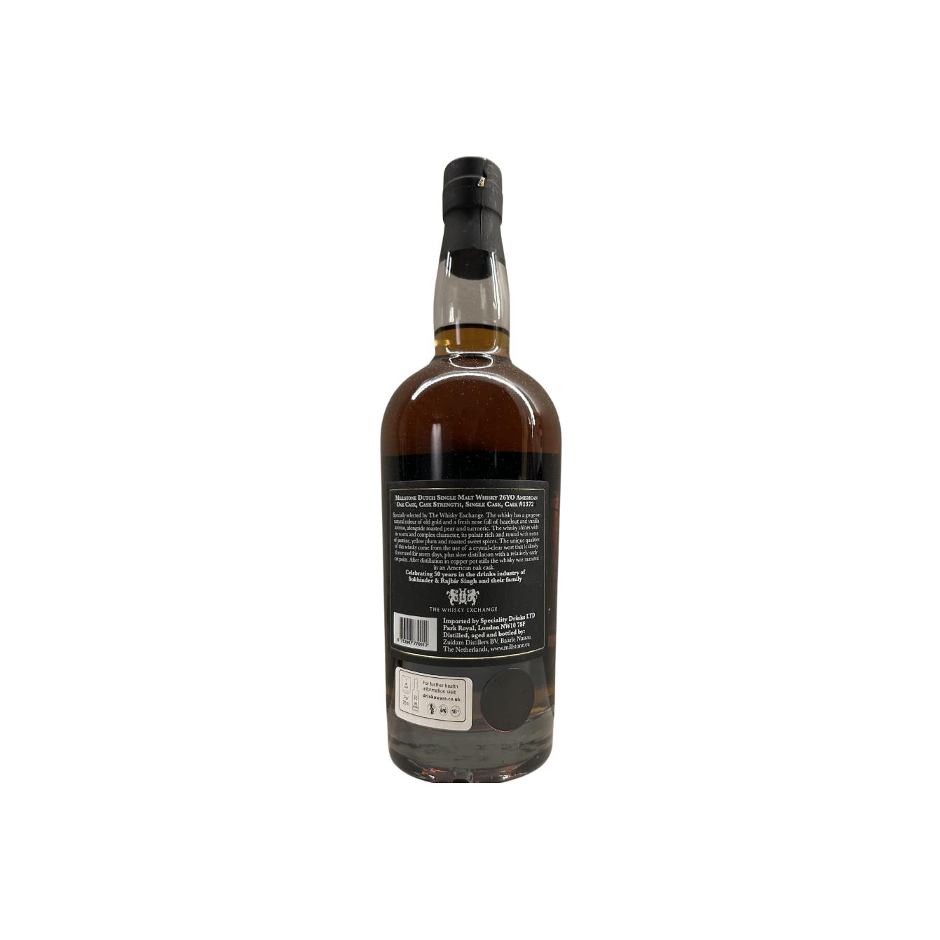 Millstone 1996 26 Years Single Malt Whisky 2