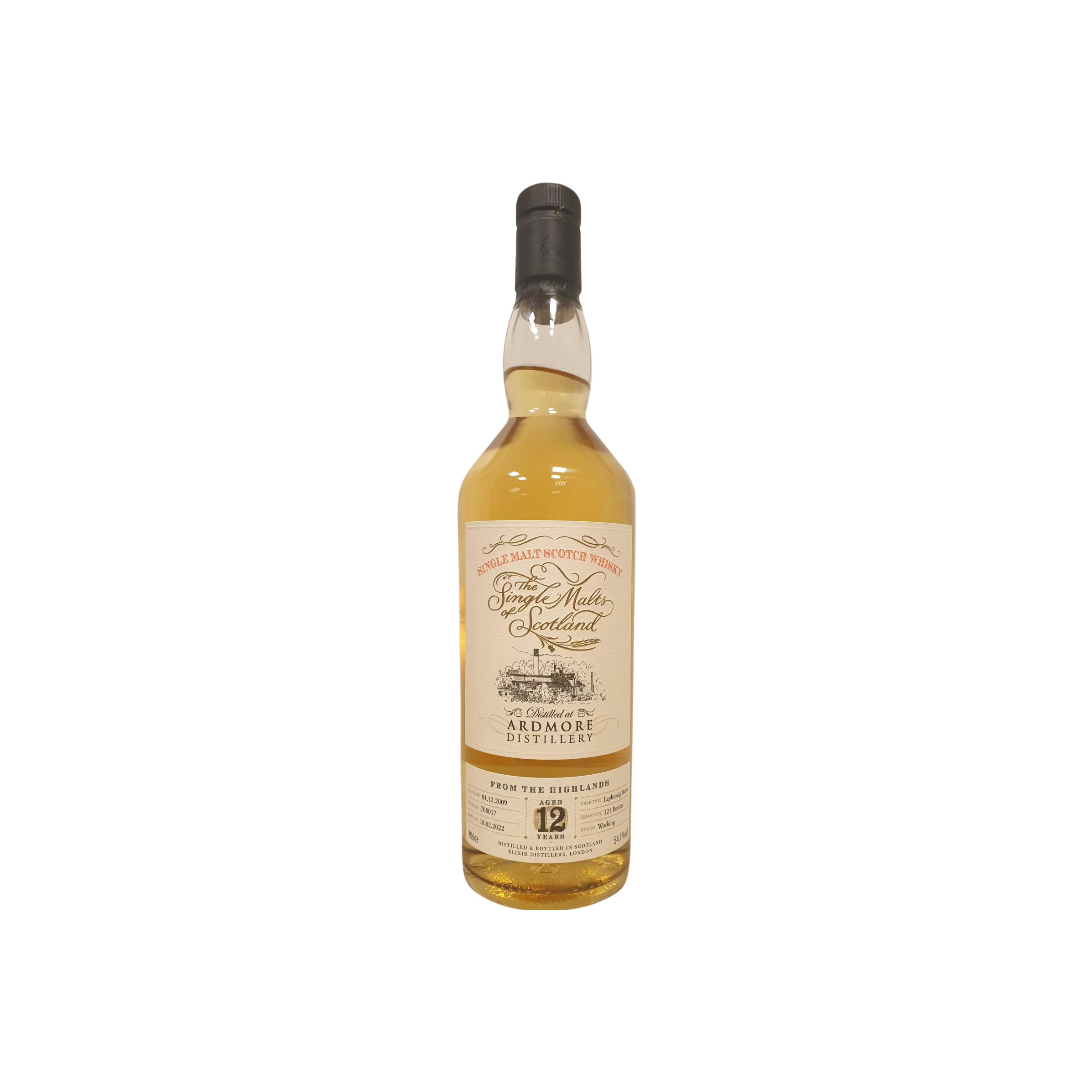 Ardmore The Single Malts of Scotland 2009 12 Years Single Malt Whisky
