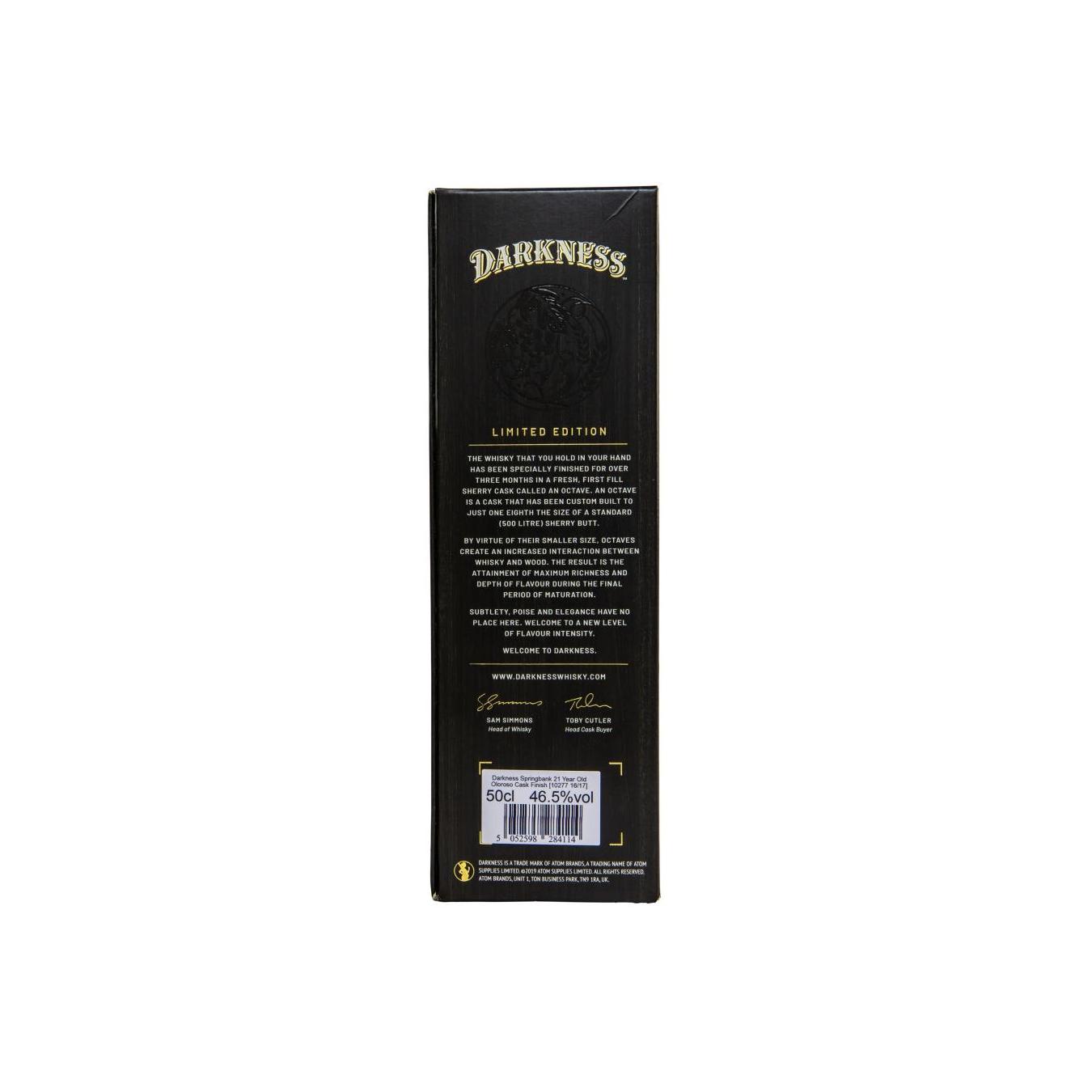 Springbank 21-year-old AtB 6
