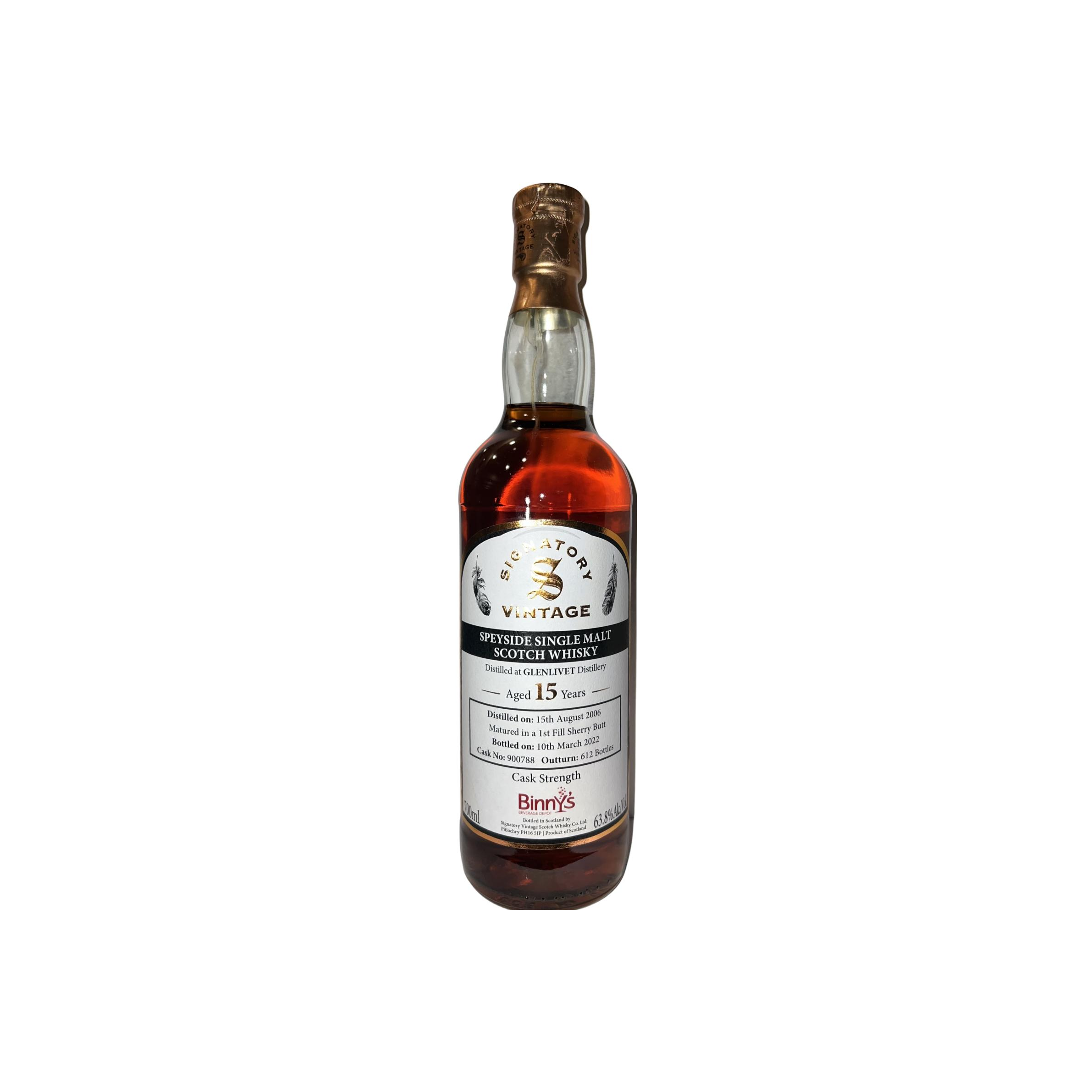 The Glenlivet 2006 15 Years Single Malt Whisky