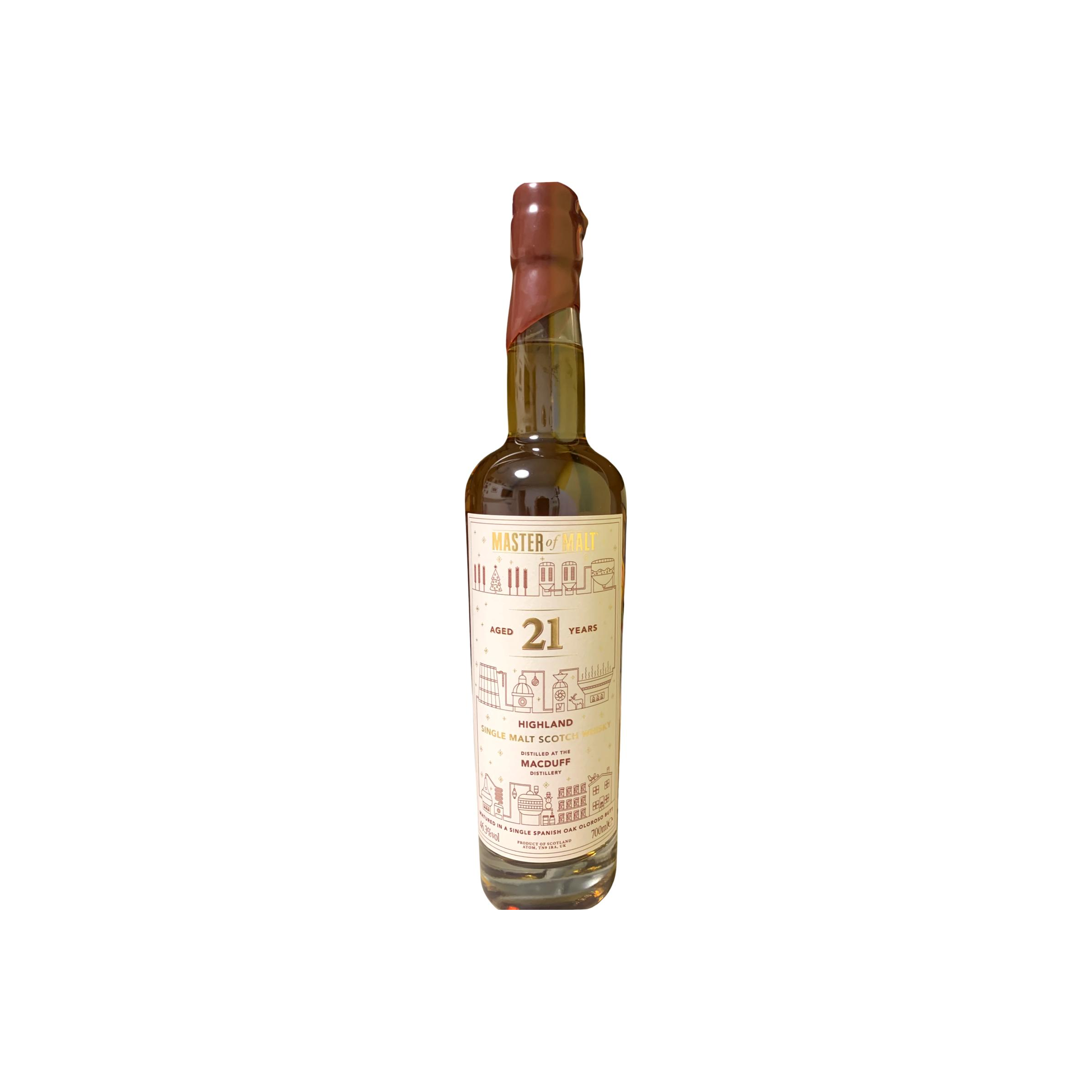 Macduff 21 Years Single Malt Whisky