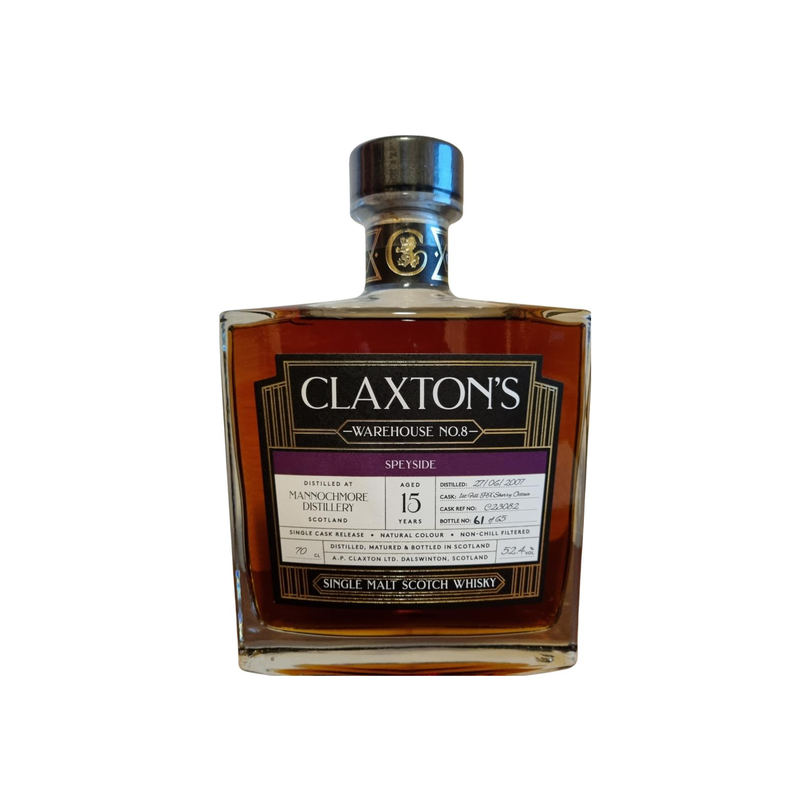 Mannochmore 2007 15 Years Single Malt Whisky
