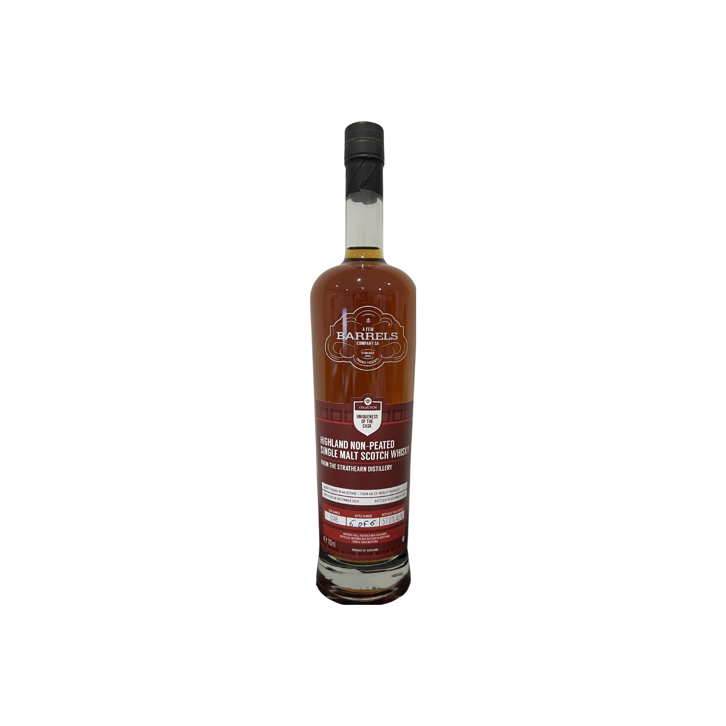 Strathearn 2014 7 Years Single Malt Whisky