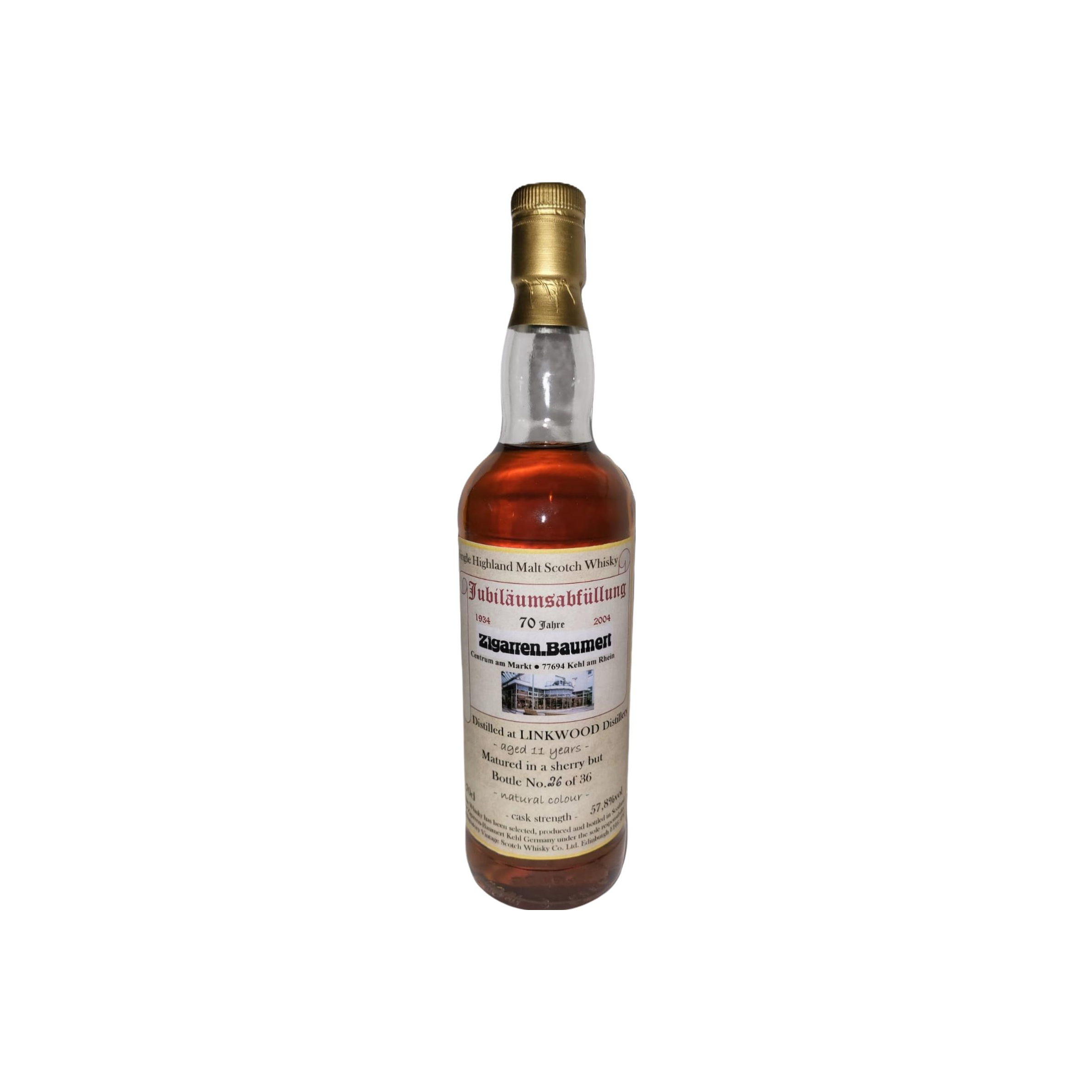 Linkwood 11 Years Single Malt Whisky