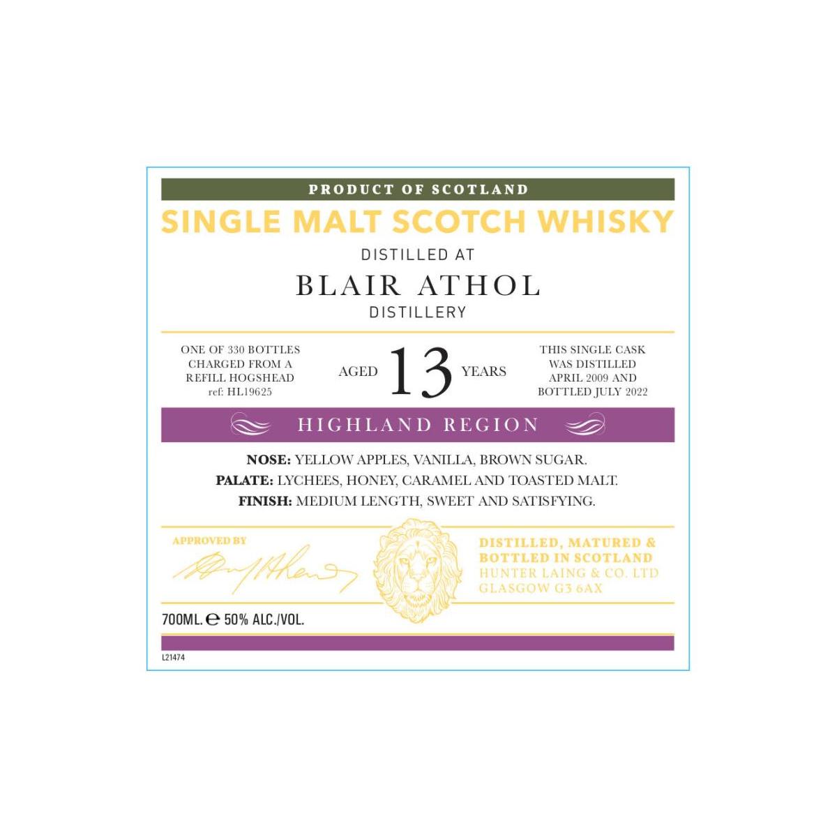 Blair Athol 2009 HL 2