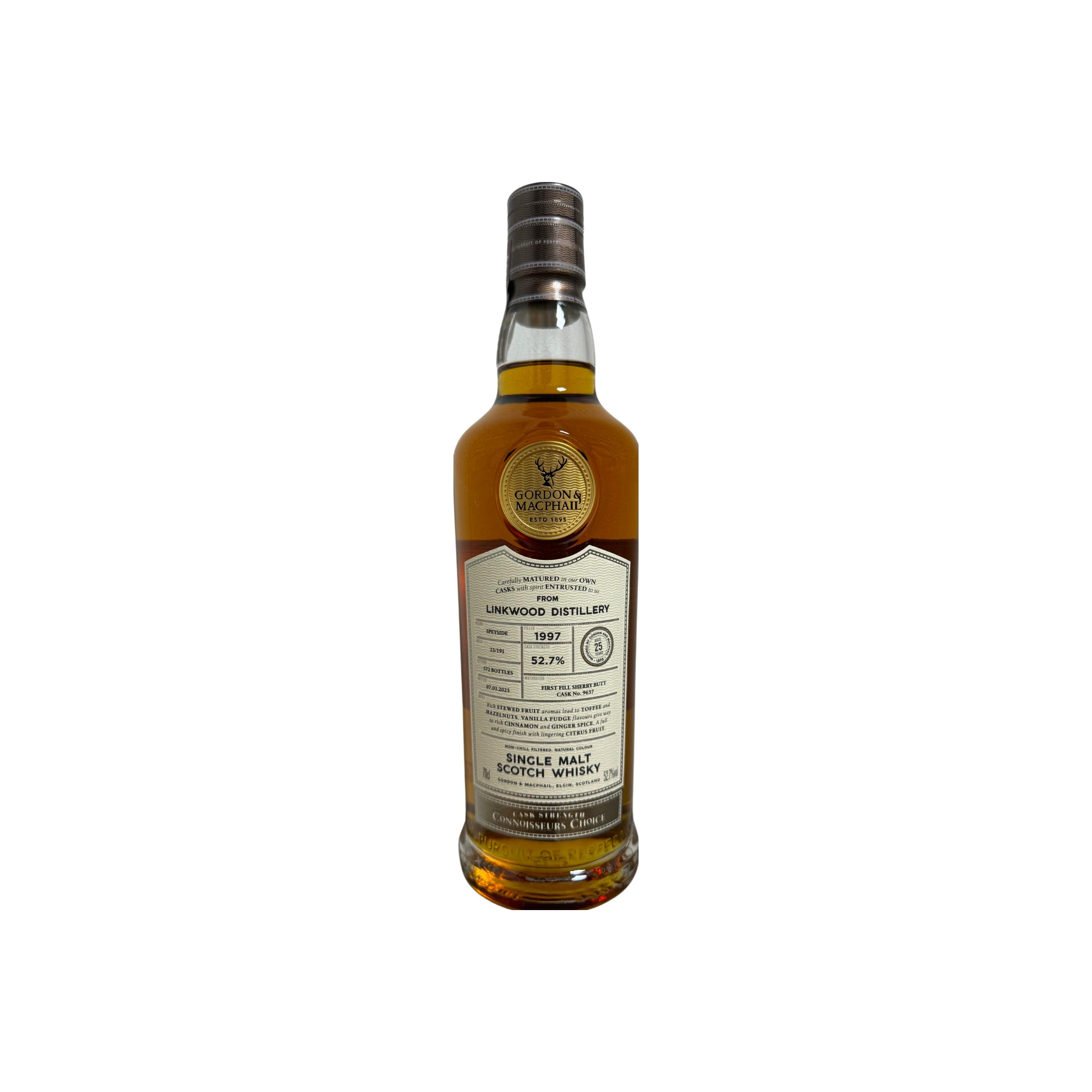 Linkwood Connoisseurs Choice - Cask Strength 1997 25 Years Single Malt Whisky