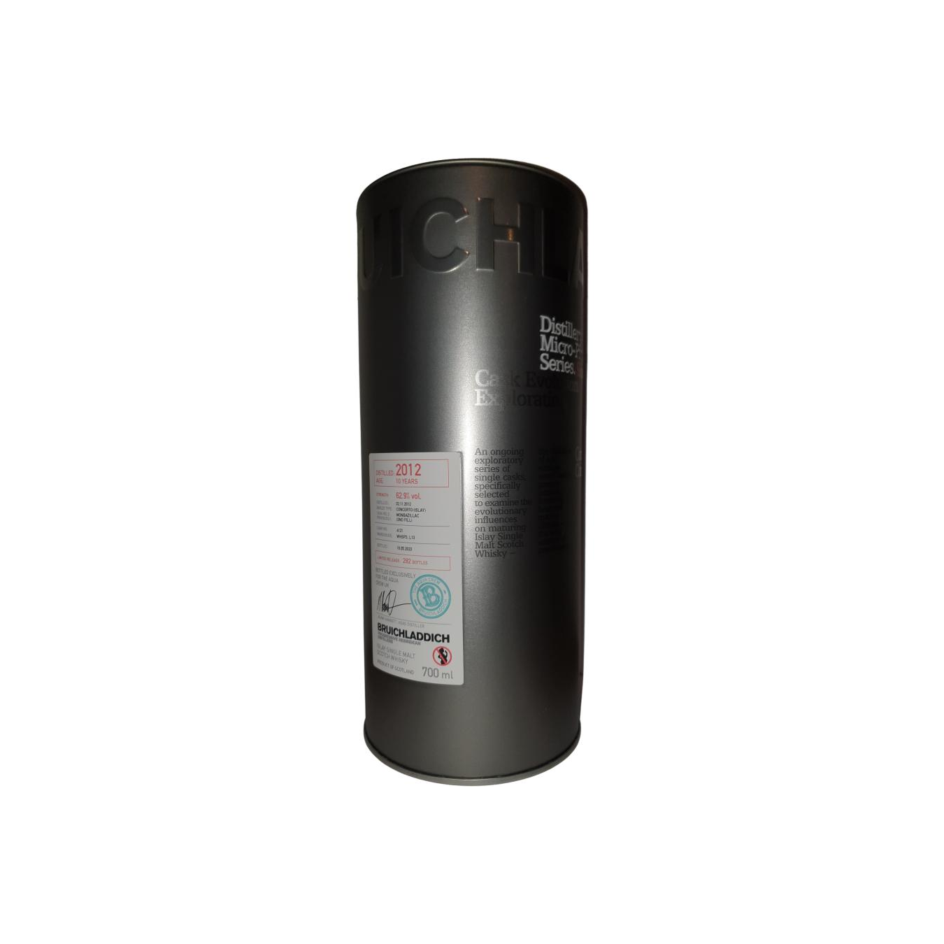Bruichladdich 2012 Single Malt Whisky 3