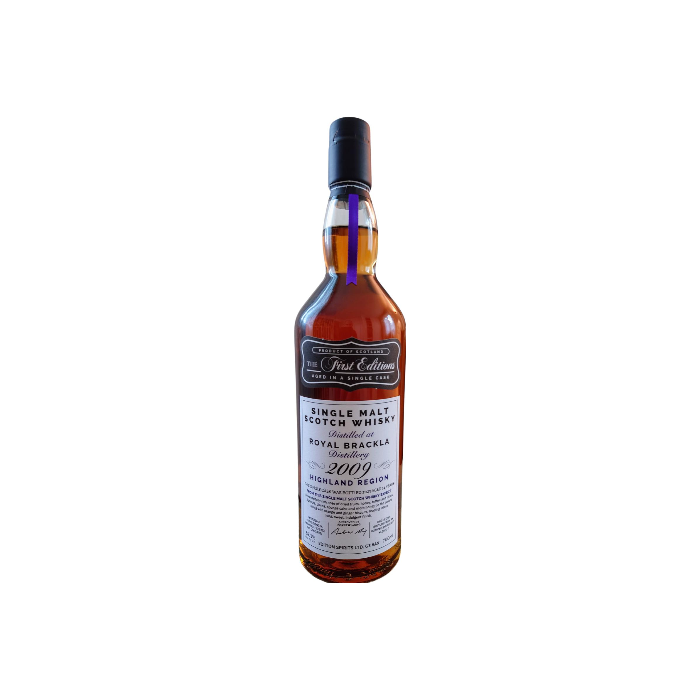 Royal Brackla The First Editions 2009 14 Years Single Malt Whisky 2