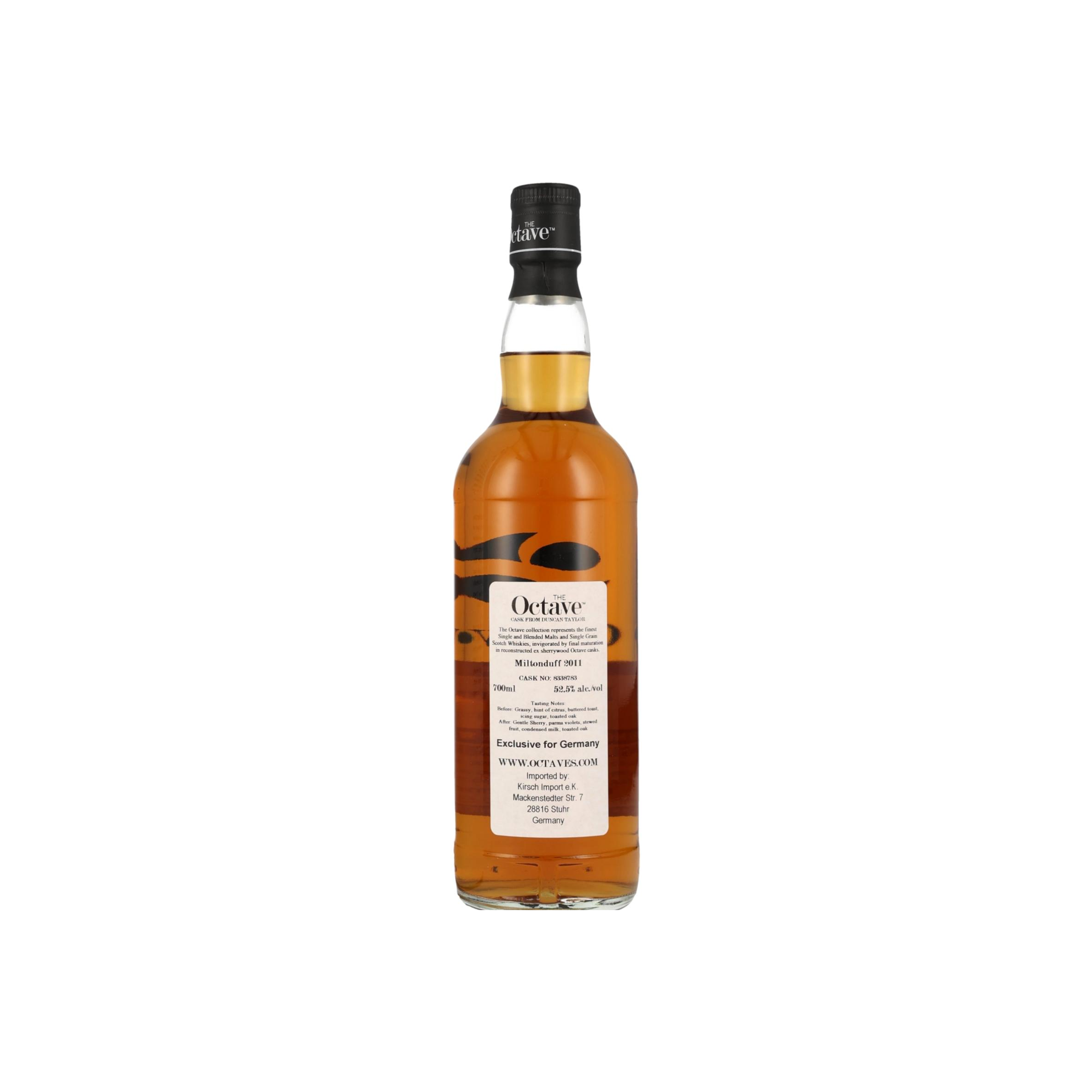 Miltonduff The Octave 2011 12 Years Single Malt Whisky 2