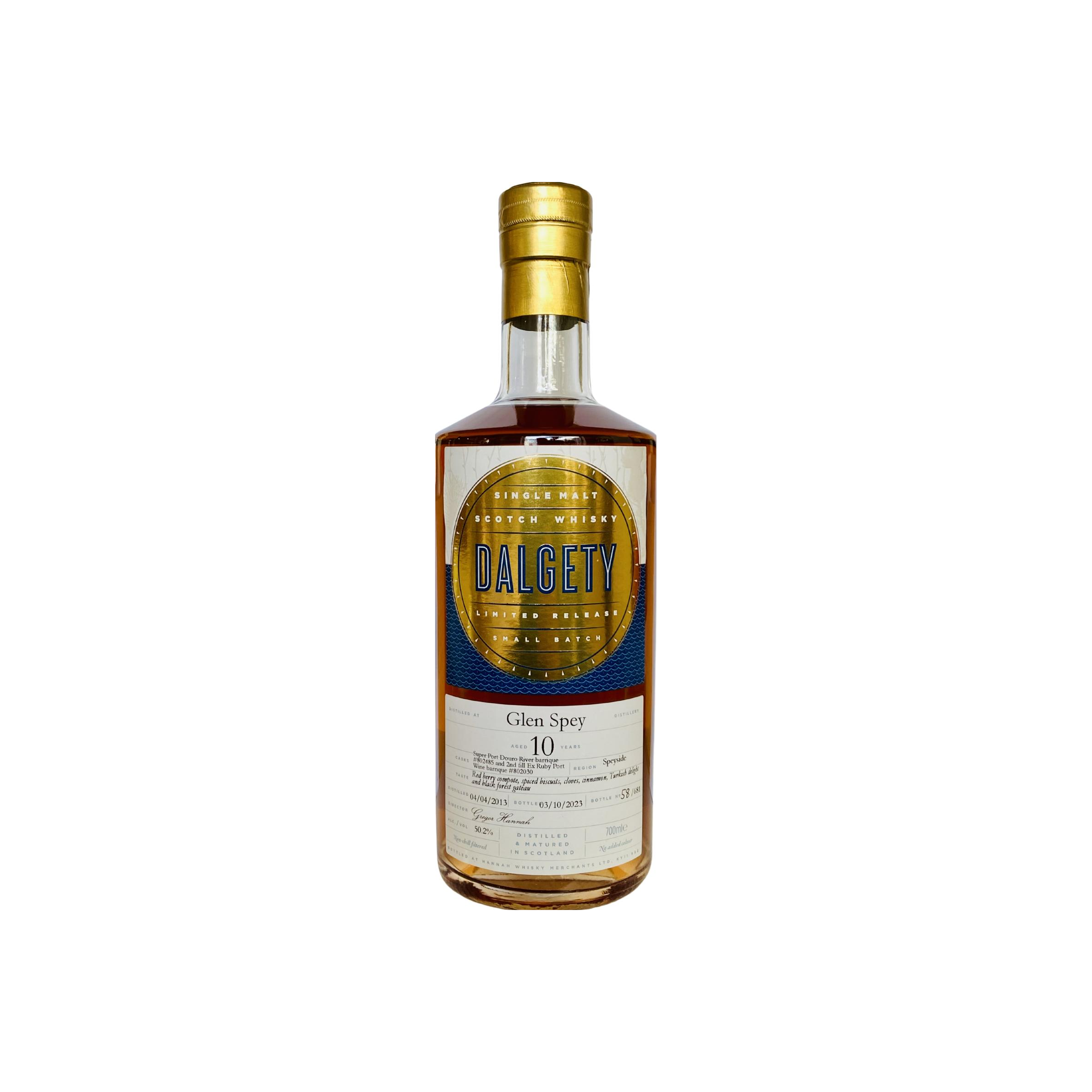 Glen Spey 2013 10 Years Single Malt Whisky
