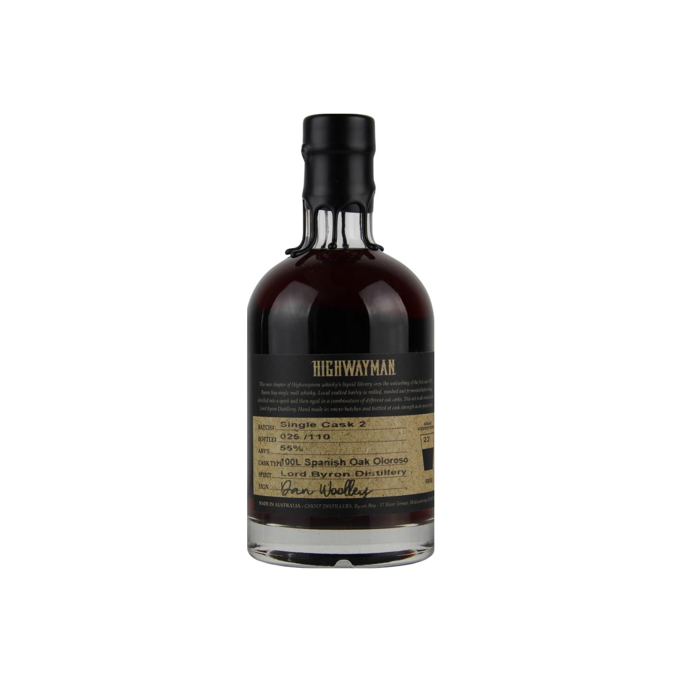 Highwayman Single Malt Whisky 2