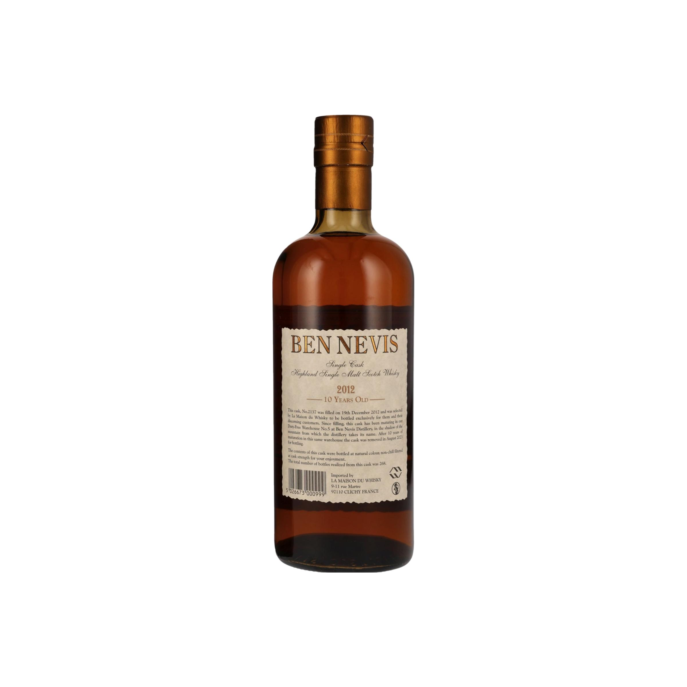Ben Nevis 2012 10 Years Single Malt Whisky 2