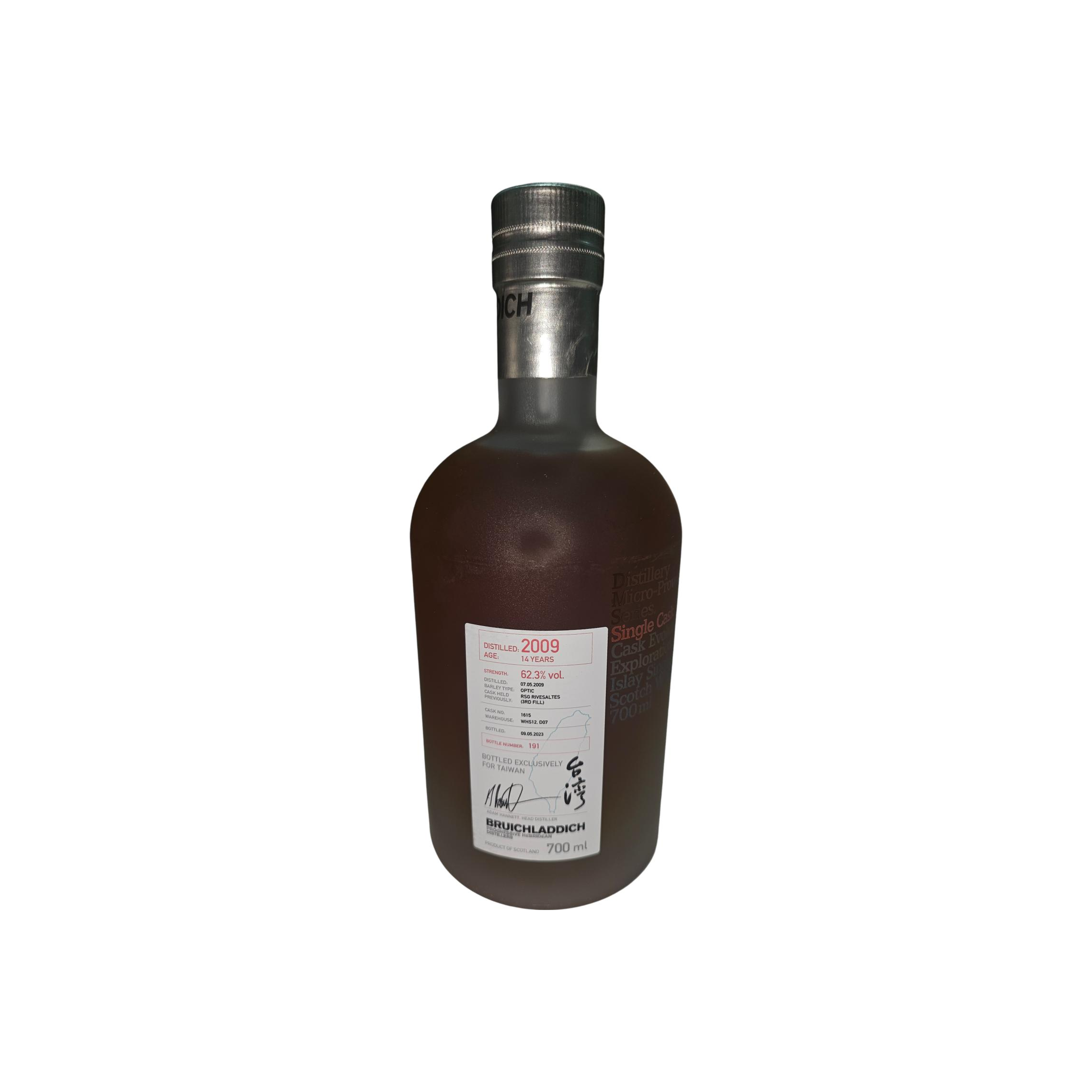 Bruichladdich 2009 14 Years Single Malt Whisky