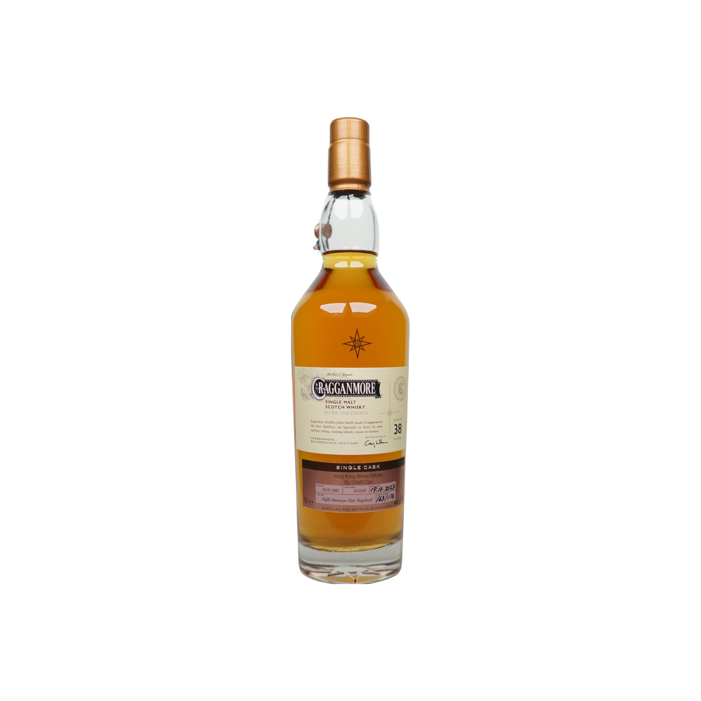 Cragganmore 1985 38 Years Single Malt Whisky