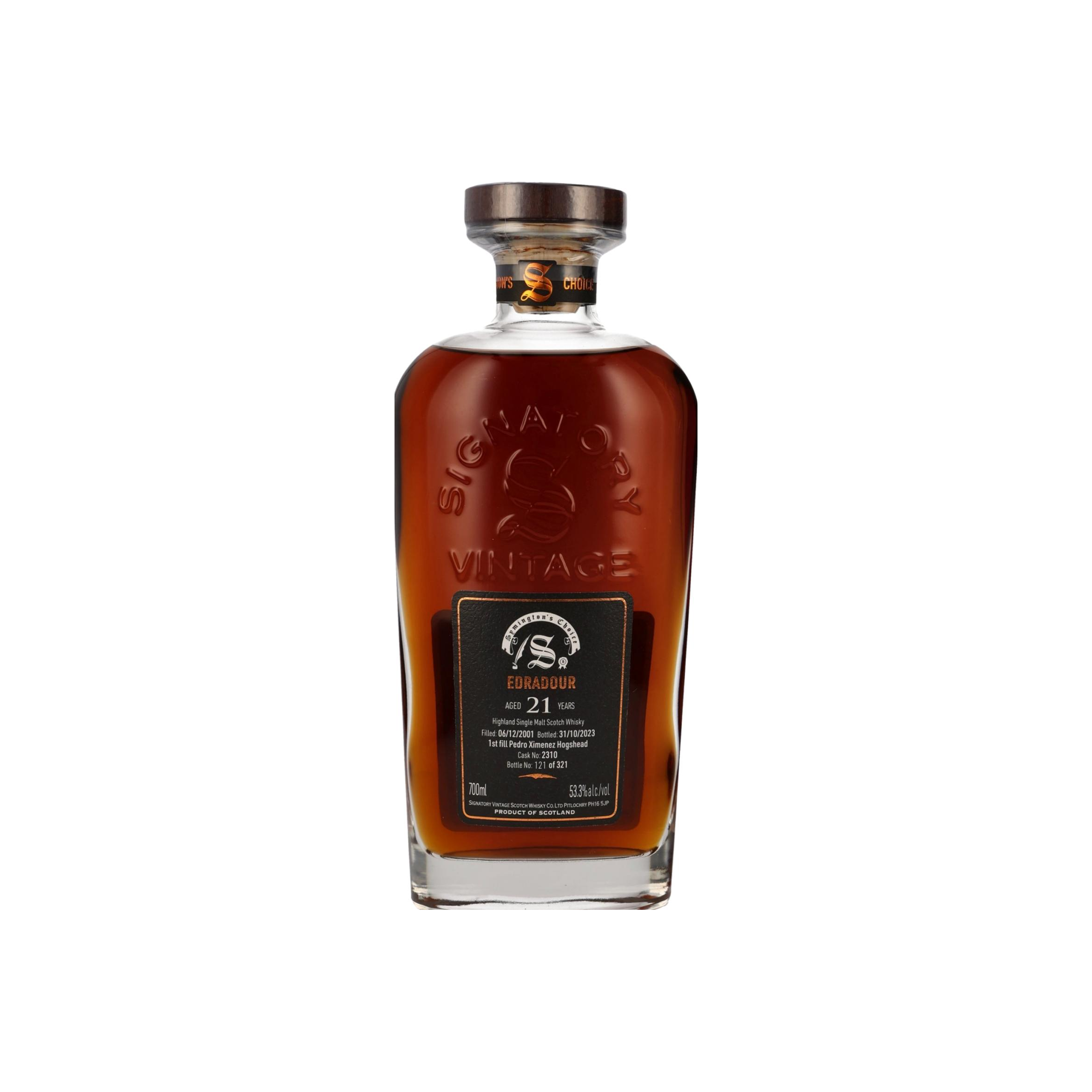 Edradour 2001 21 Years Single Malt Whisky