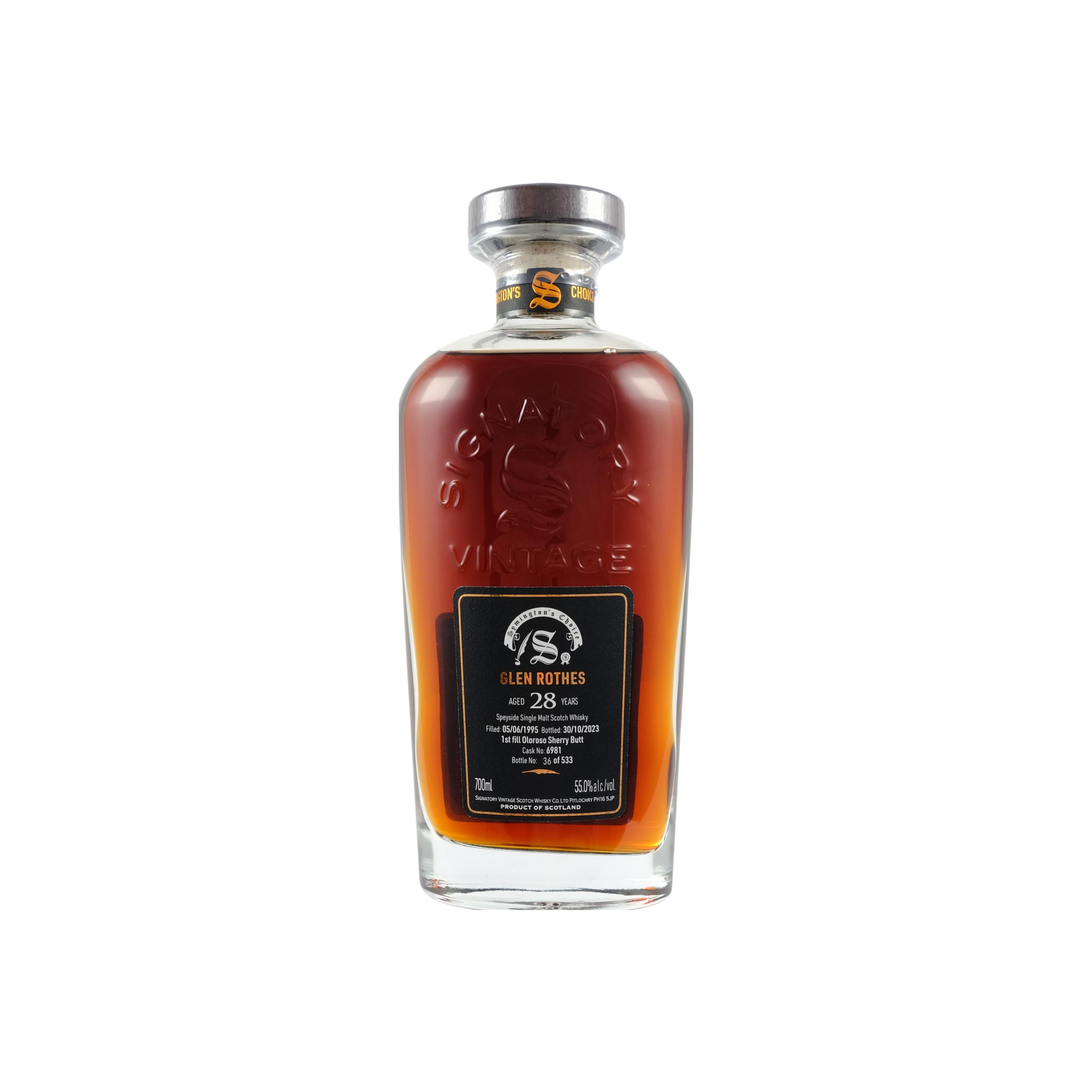 The Glenrothes 1995 28 Years Single Malt Whisky