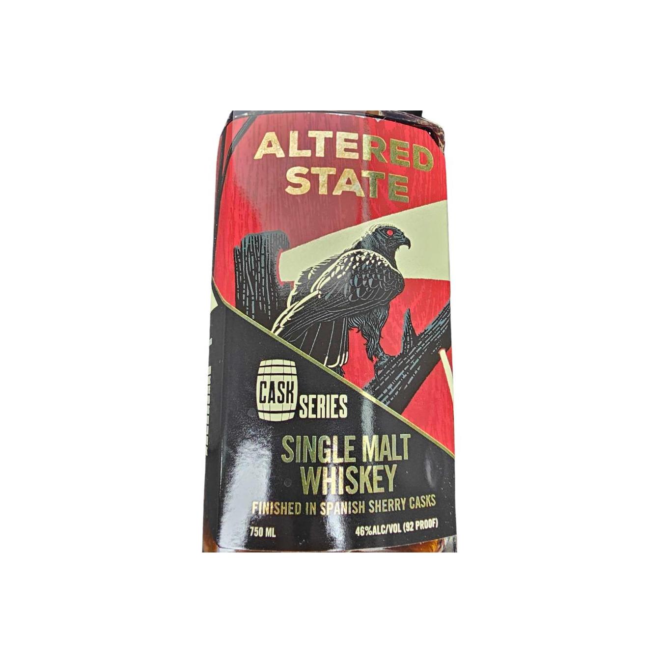 Altered State Single Malt Whiskey