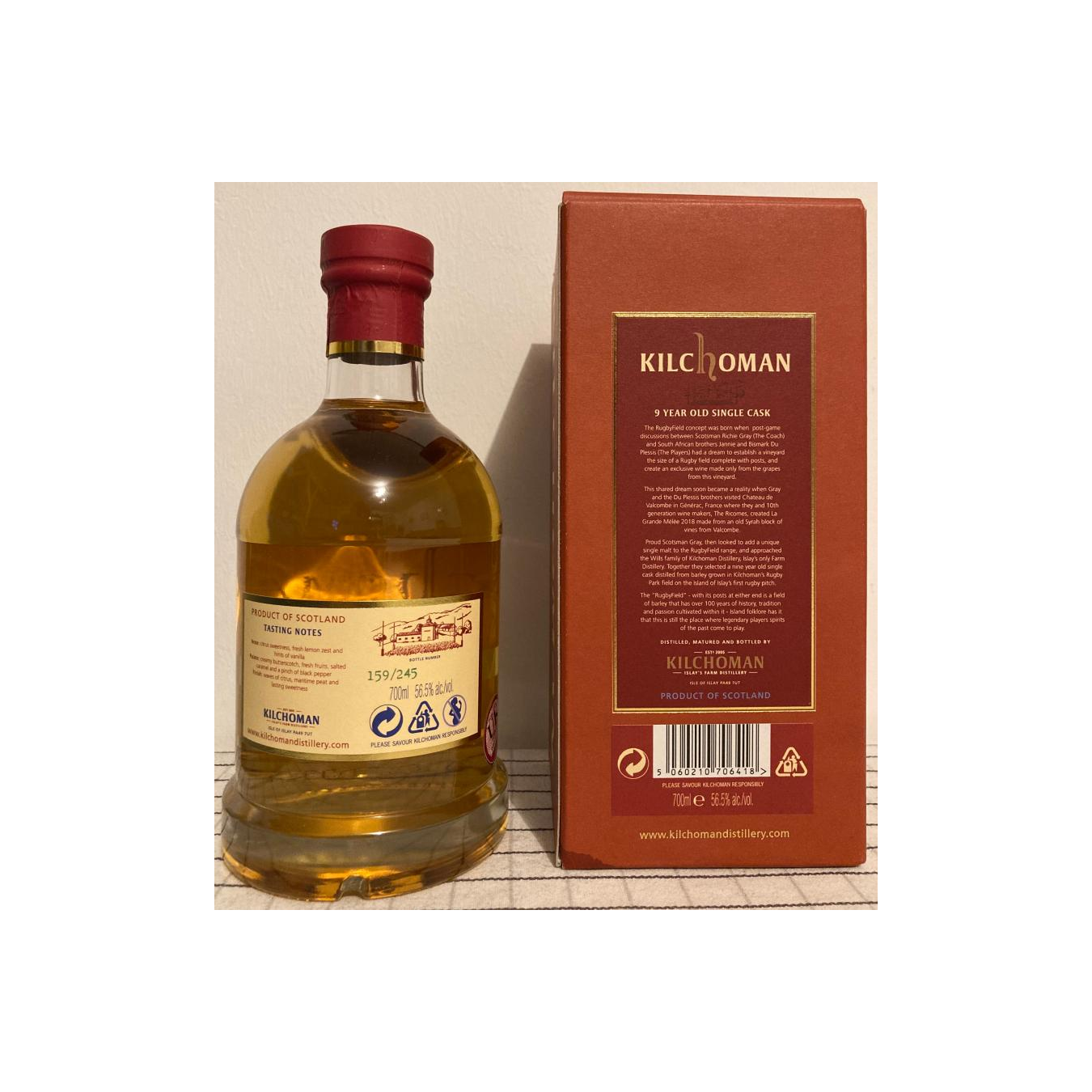 Kilchoman 2013 9 Years Single Malt Whisky 4