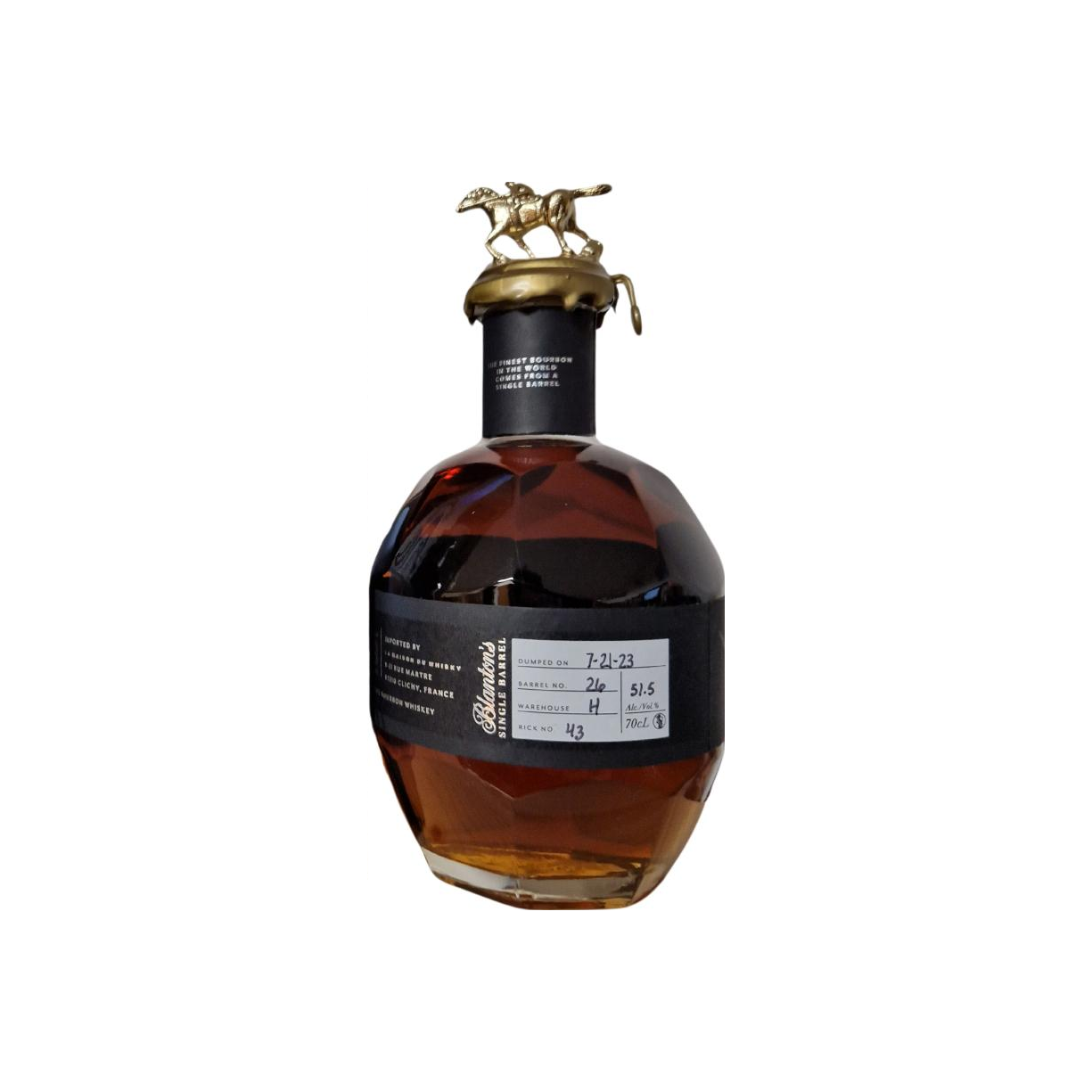 Blanton's Bourbon Whisky