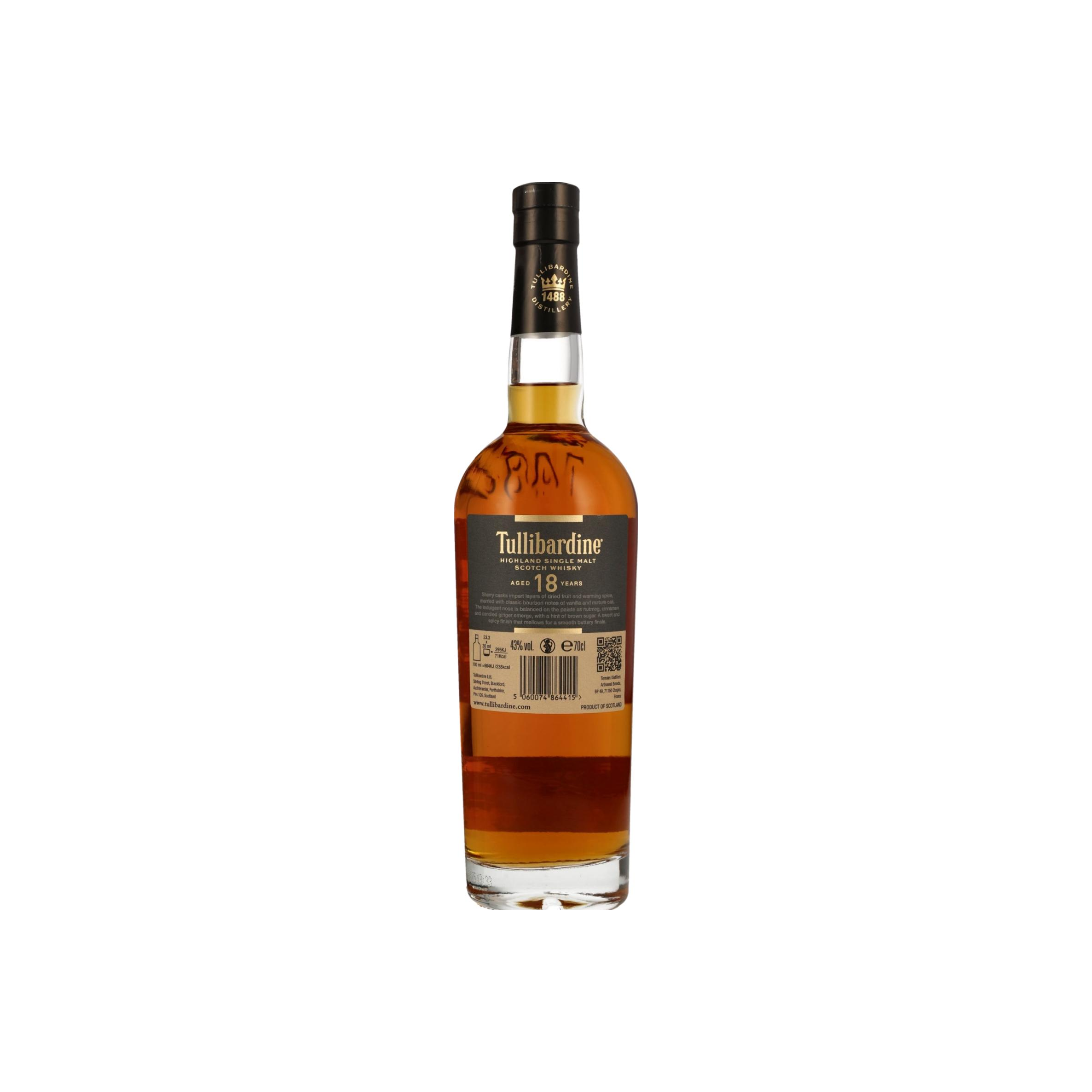 Tullibardine 18 Years Single Malt Whisky 2